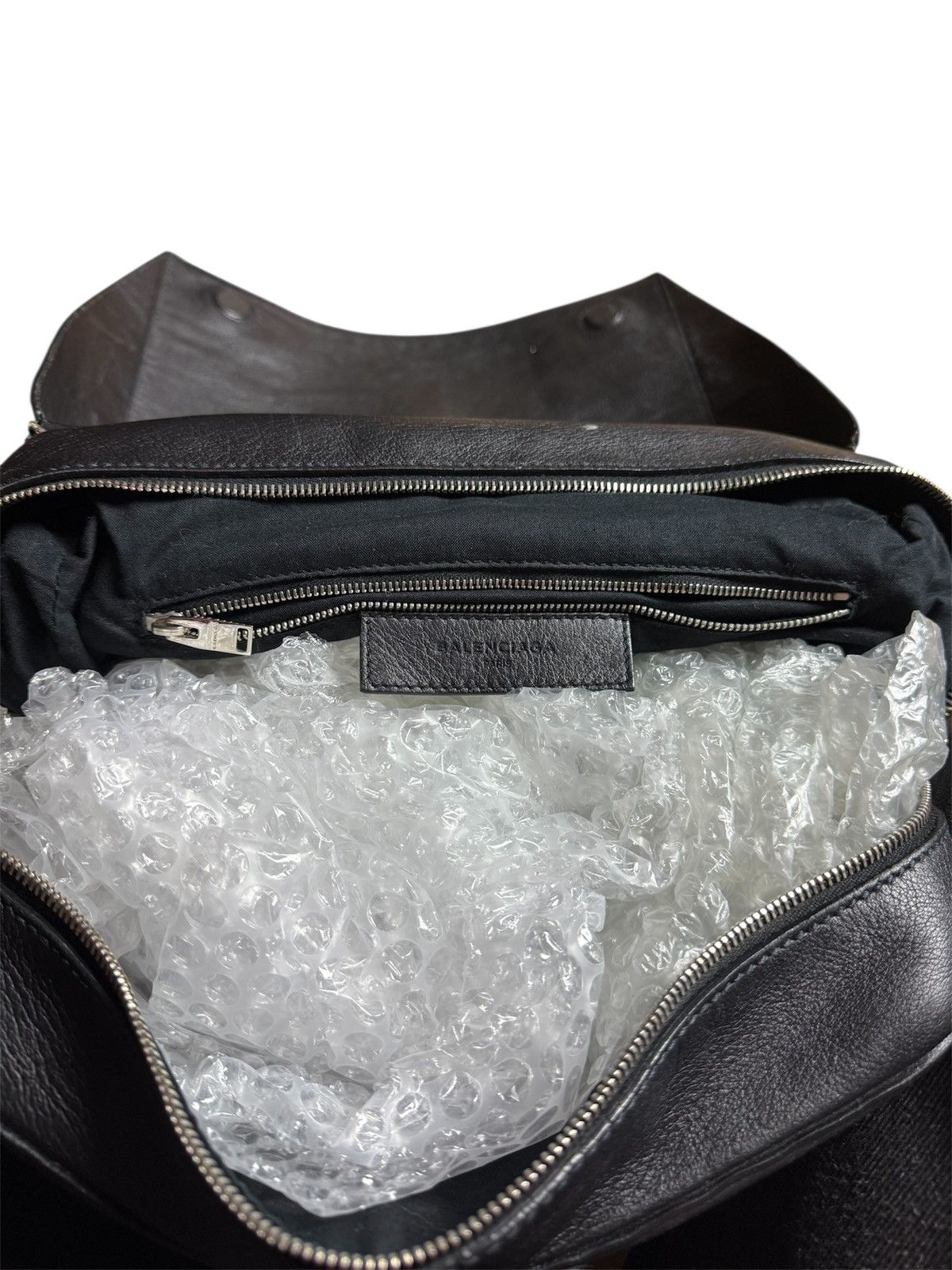 Balenciaga F/W17 Perforated Leather Backpack Size ONE SIZE - 4 Thumbnail