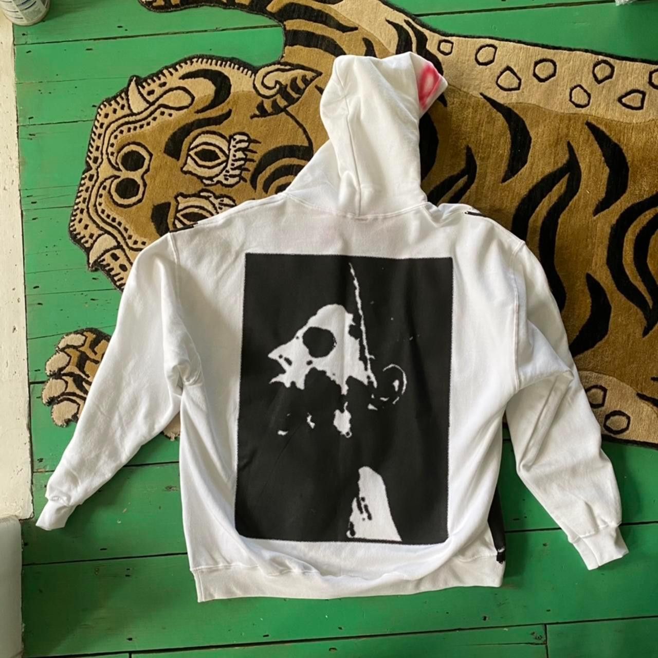 Plagueround Plagueround hoodie XL rare sold out white Size US XL / EU 56 / 4 - 2 Thumbnail