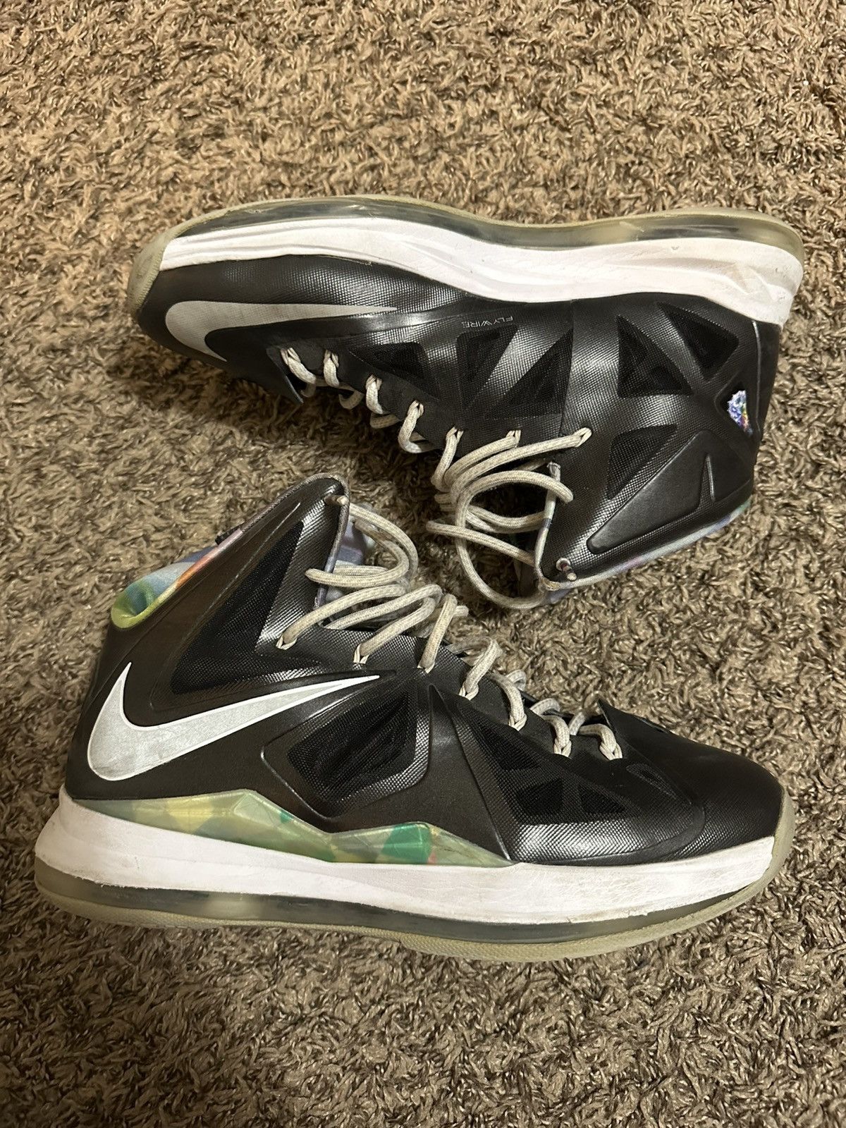 Nike Nike LeBron X “Prism” Size US 12 / EU 45 - 1 Thumbnail