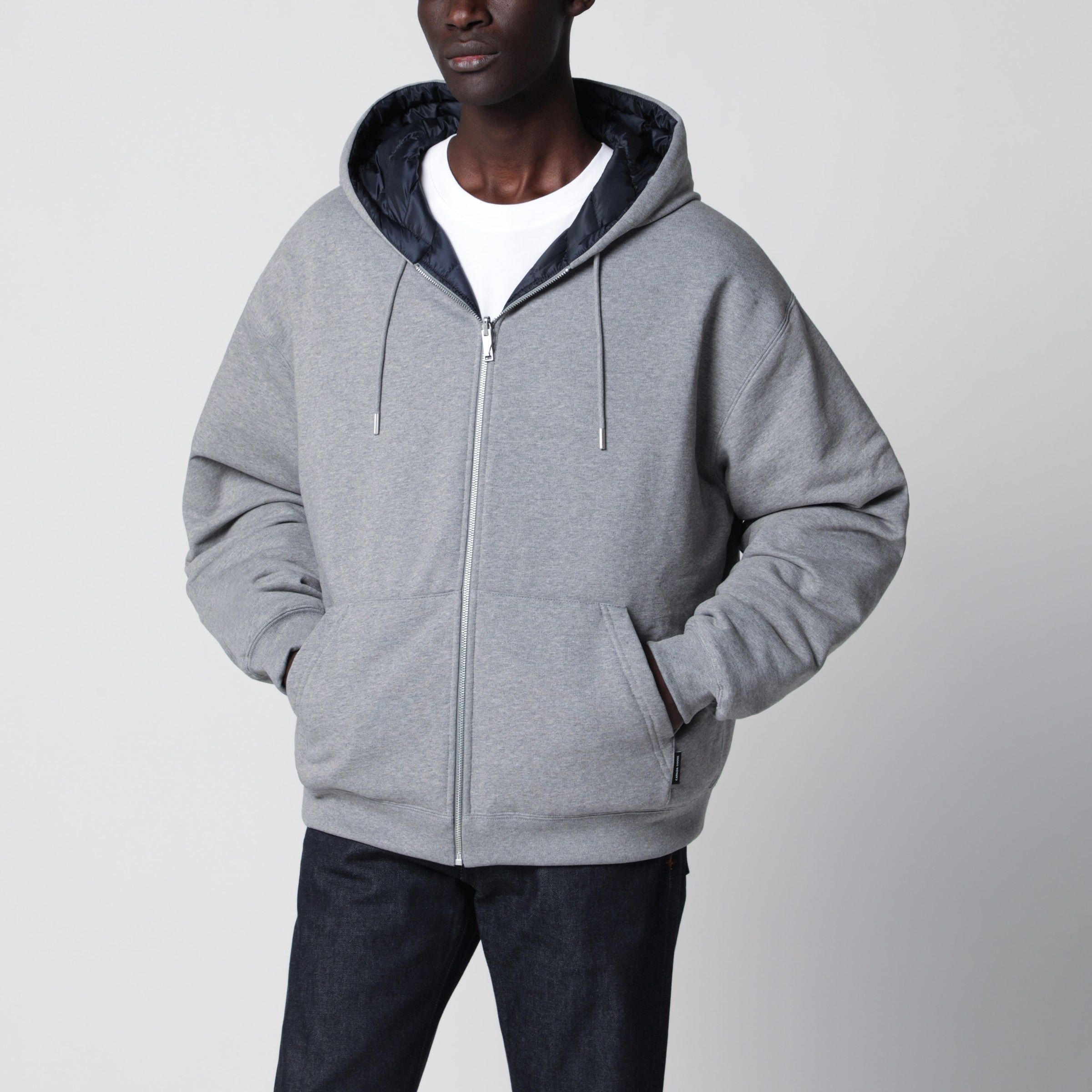 Canada Goose Canada Goose Reversible Fuse Hooded Sweatshirt In Stone/Night By Canada Goose Size US XL / EU 56 / 4 - 1 Thumbnail