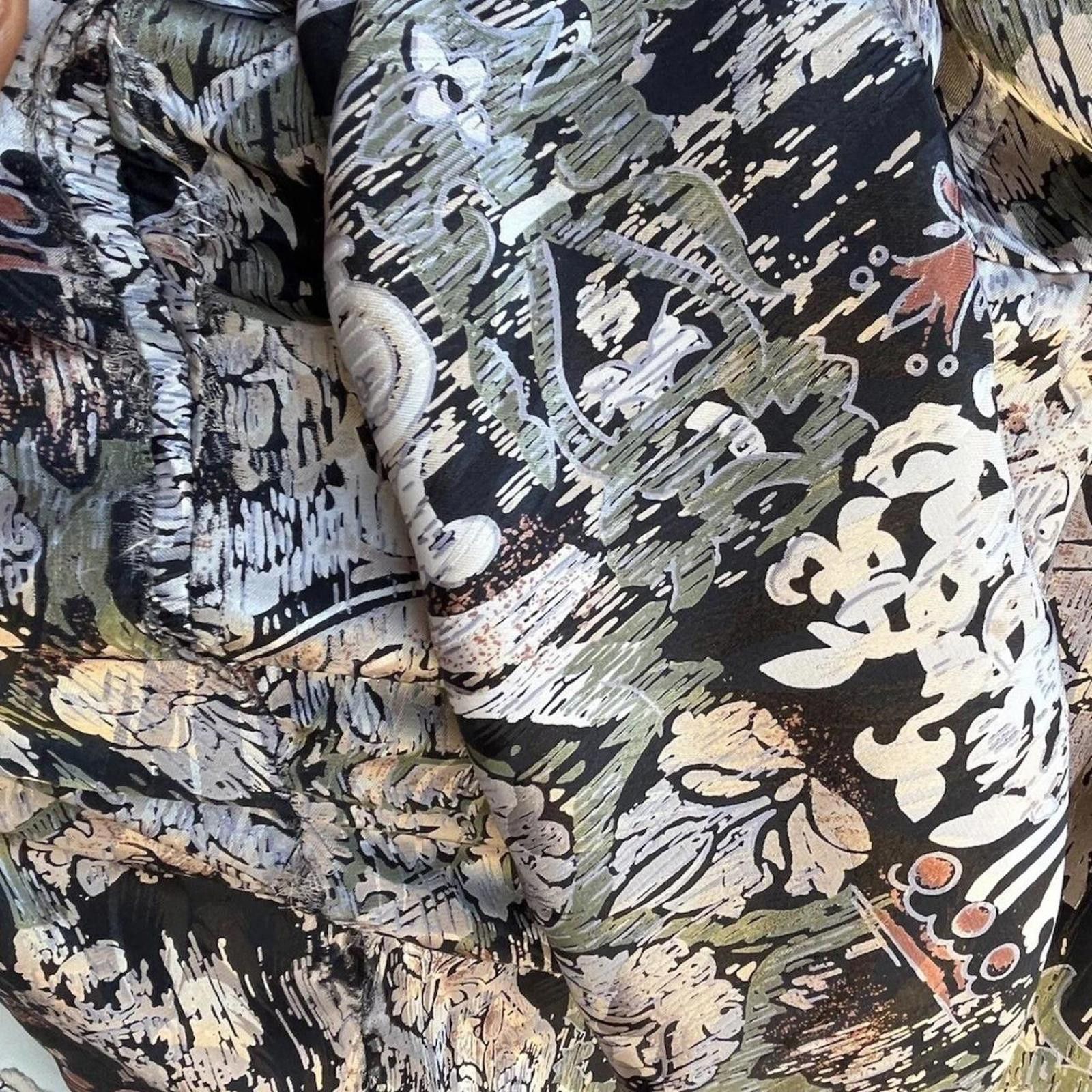 Other Vintage 80s-90s 2 Piece Floral Jacket Top & Skirt- Sz Large Size L / US 10 / IT 46 - 3 Thumbnail