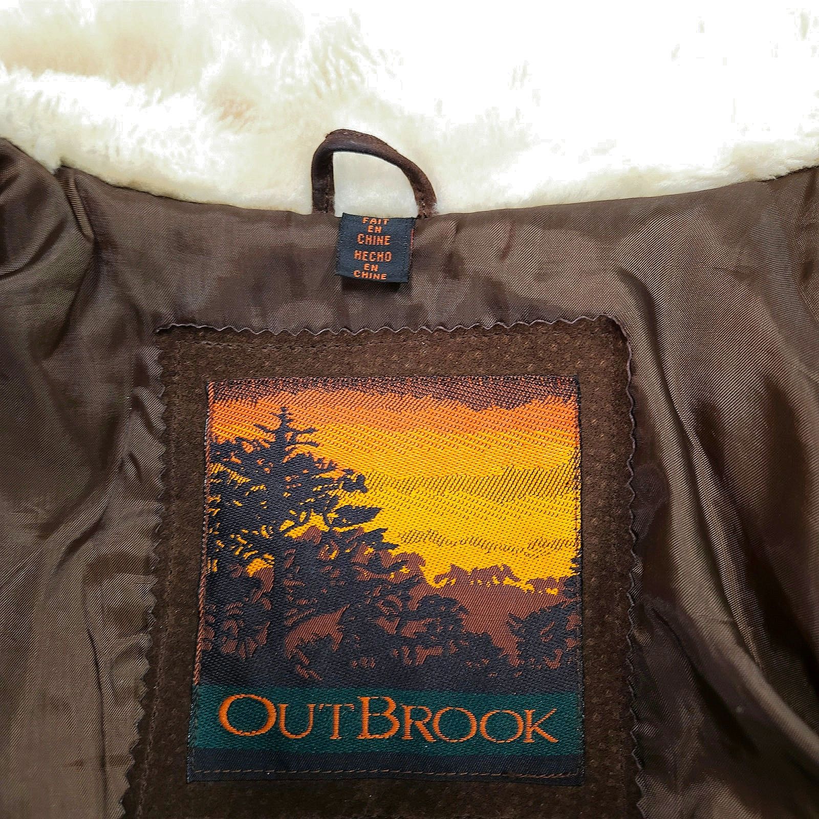 Other OutBrook Leather Sherpa Collar Moto Bomber Jacket S Size S / US 4 / IT 40 - 11 Thumbnail