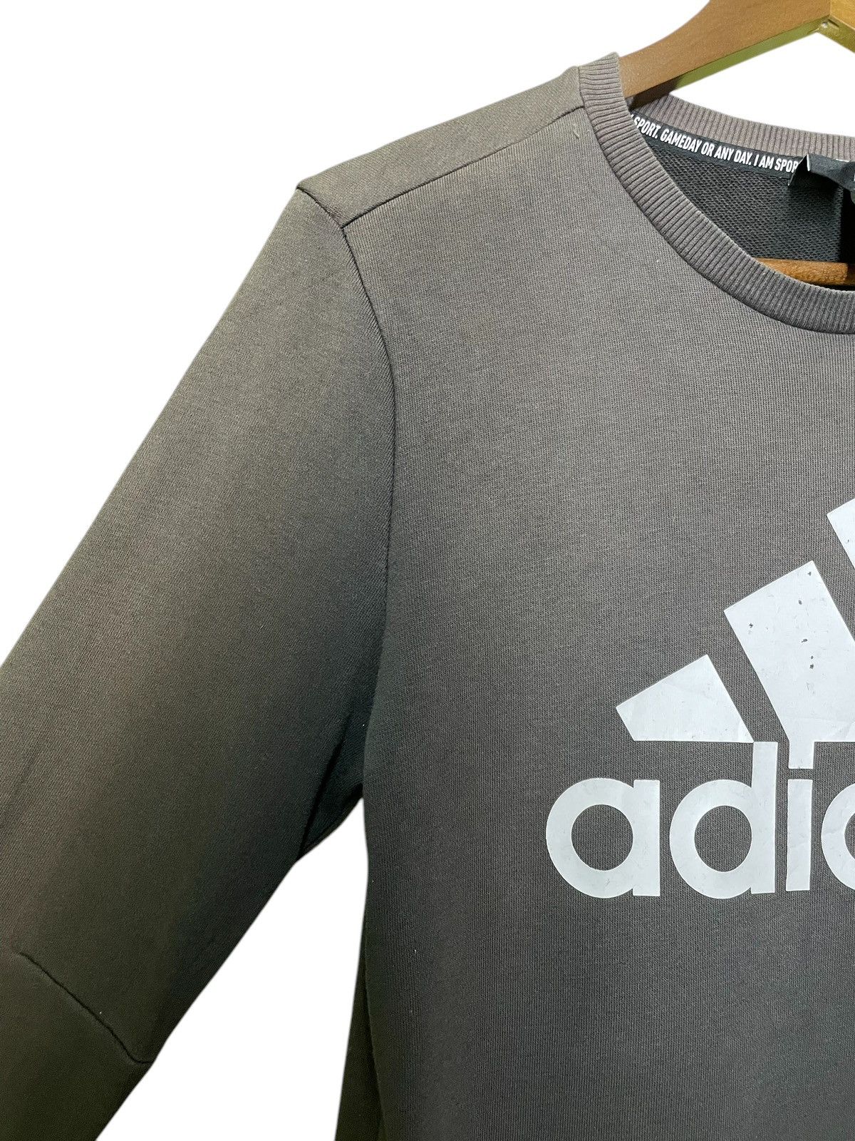 Adidas Adidas big logo print crewneck sweatshirt Size US M / EU 48-50 / 2 - 12 Thumbnail