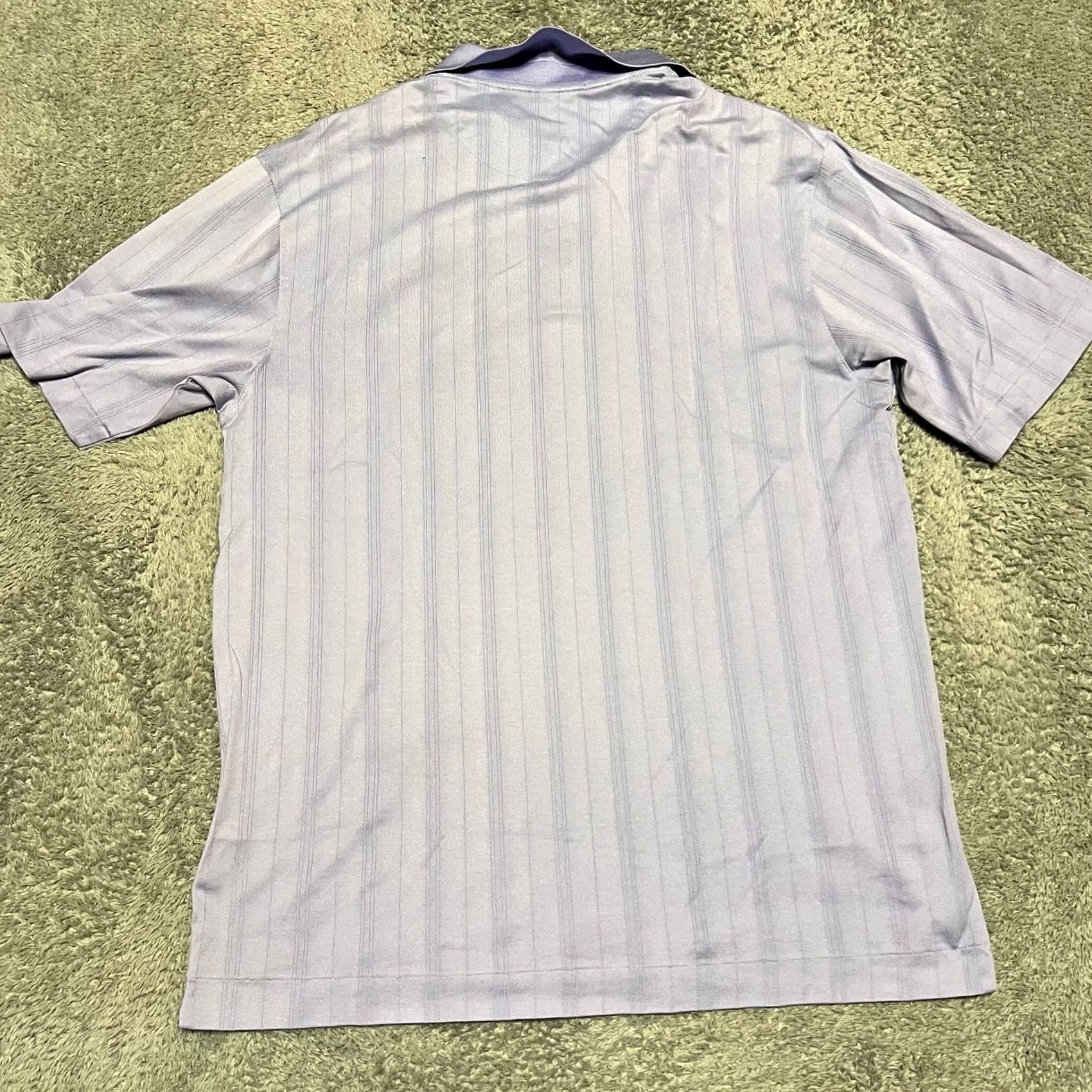 Vintage Tiger Woods Polo Shirt Mens Small Purple Golf Performance PGA Hazeltine Size US S / EU 44-46 / 1 - 4 Thumbnail