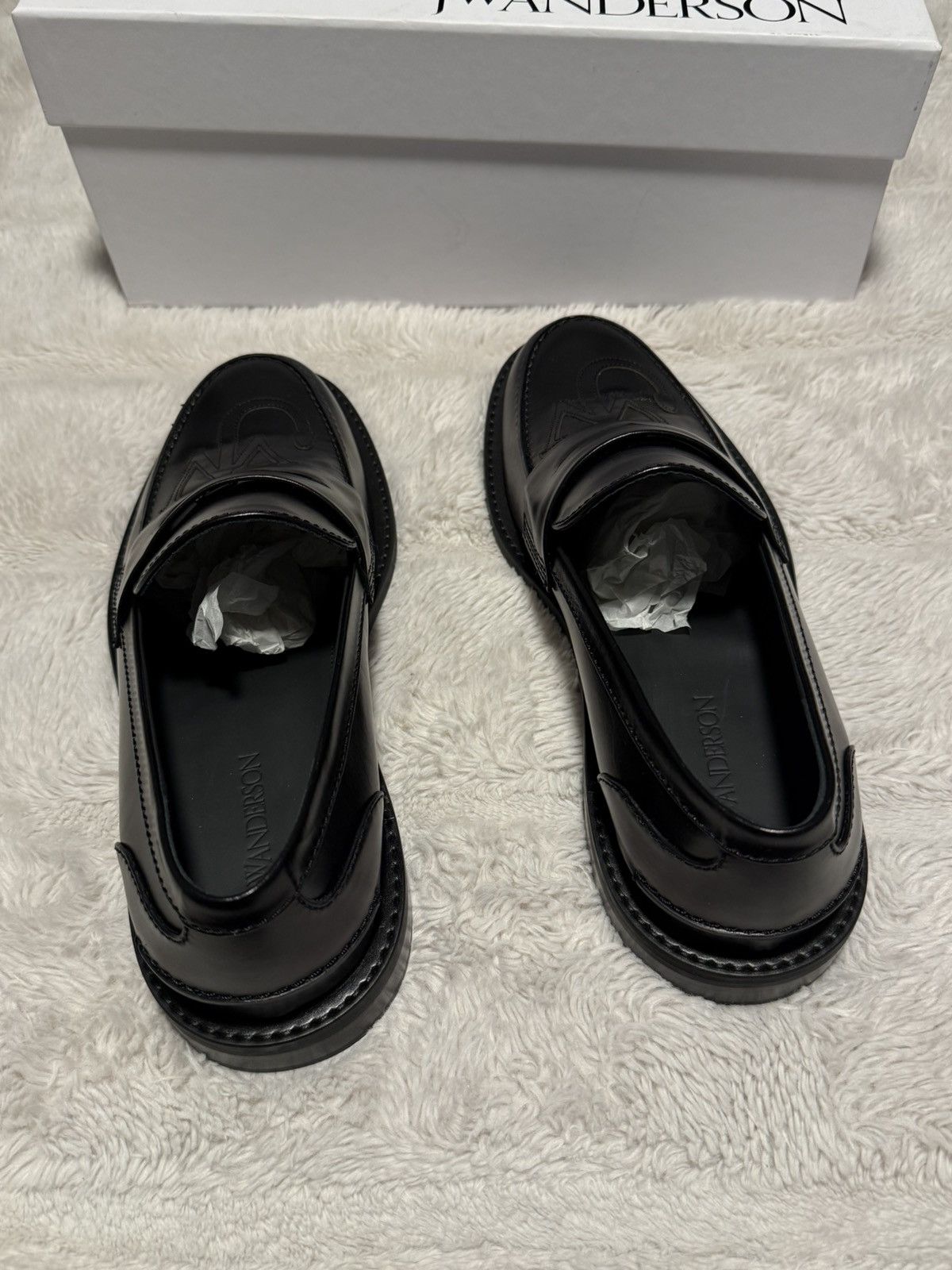 JW Anderson JW Anderson Slip-on leather penny loafers Size US 9 / EU 42 - 2 Thumbnail