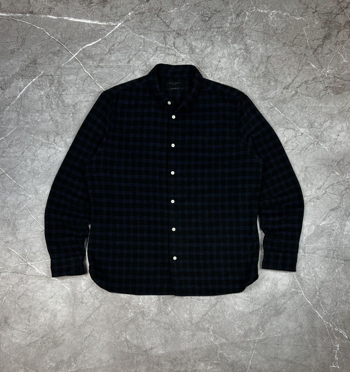 Allsaints Allsaints Wool Flannel Shirt Size Xl Size US XL / EU 56 / 4 - 2 Thumbnail