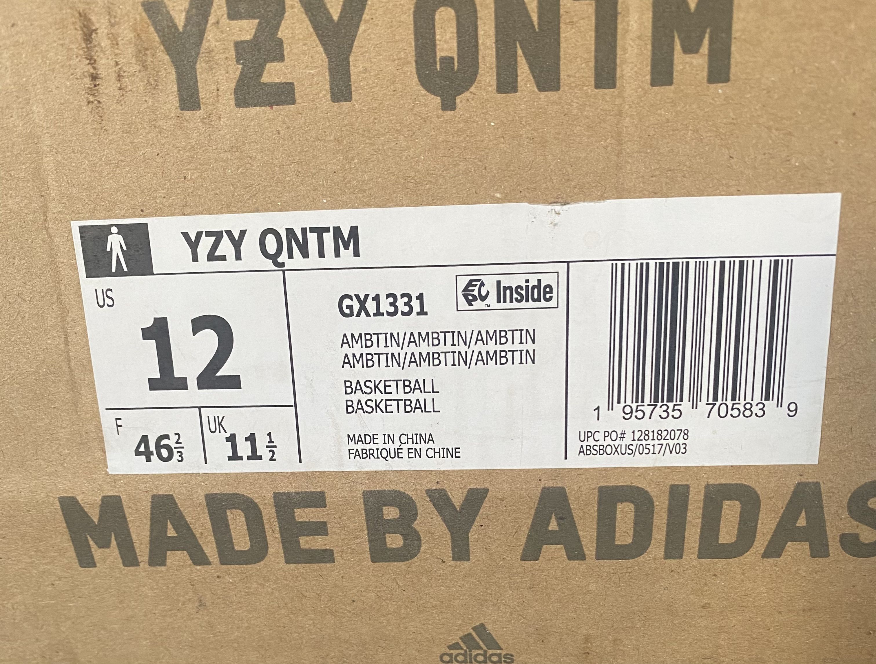 Adidas × Yeezy adidas Yeezy QNTM Amber Tint Size US 12 / EU 45 - 5 Thumbnail