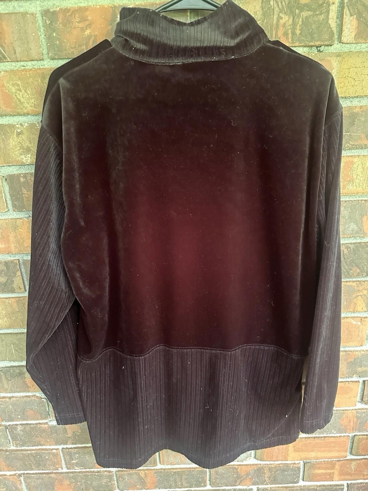 Designer Vintage Jaqueline Smith Sport Medium Pullover Black Gold Size M / US 6-8 / IT 42-44 - 8 Thumbnail
