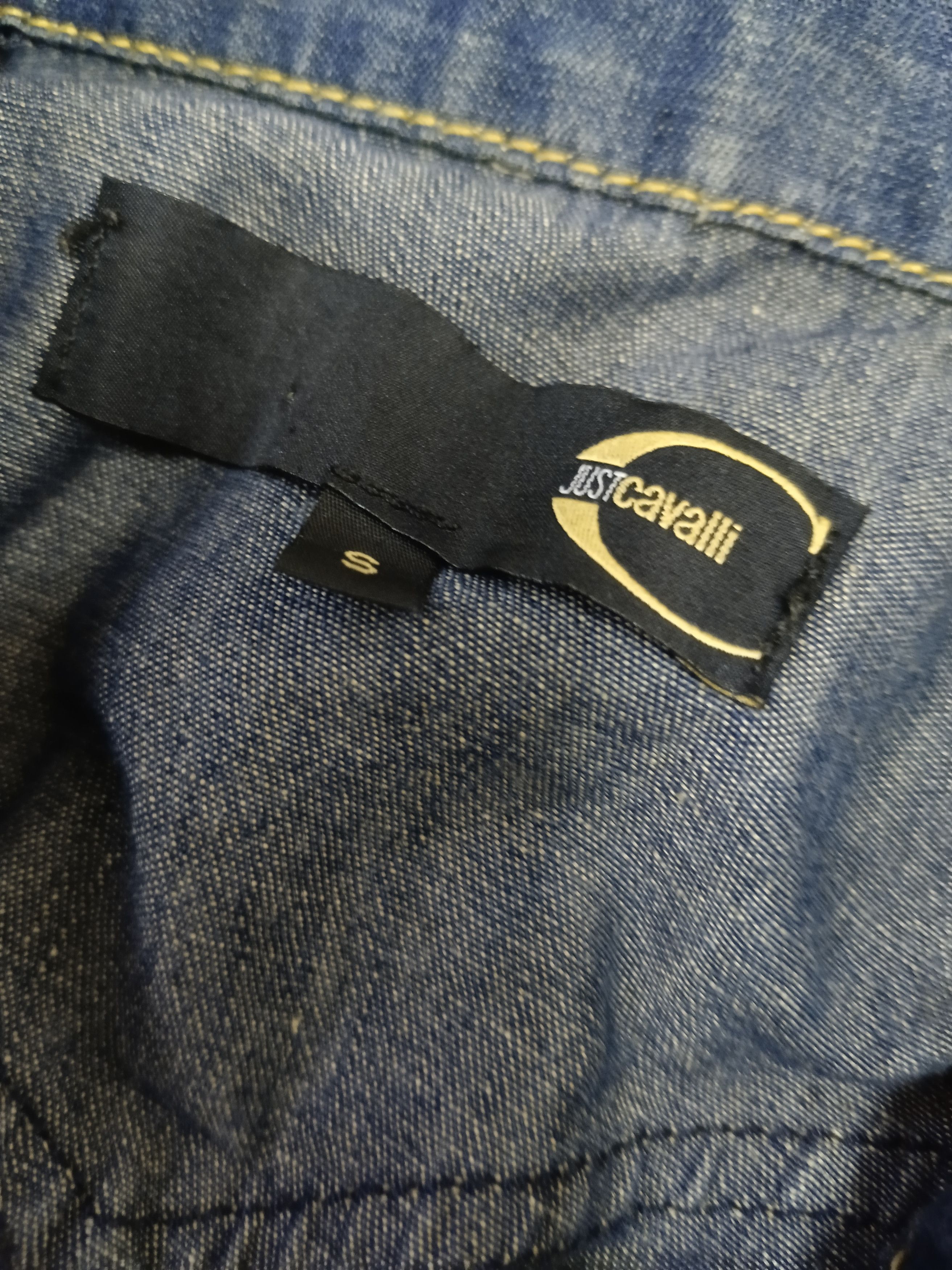 Just Cavalli JUST CAVALLI DENIM JACKET Size S / US 4 / IT 40 - 7 Thumbnail