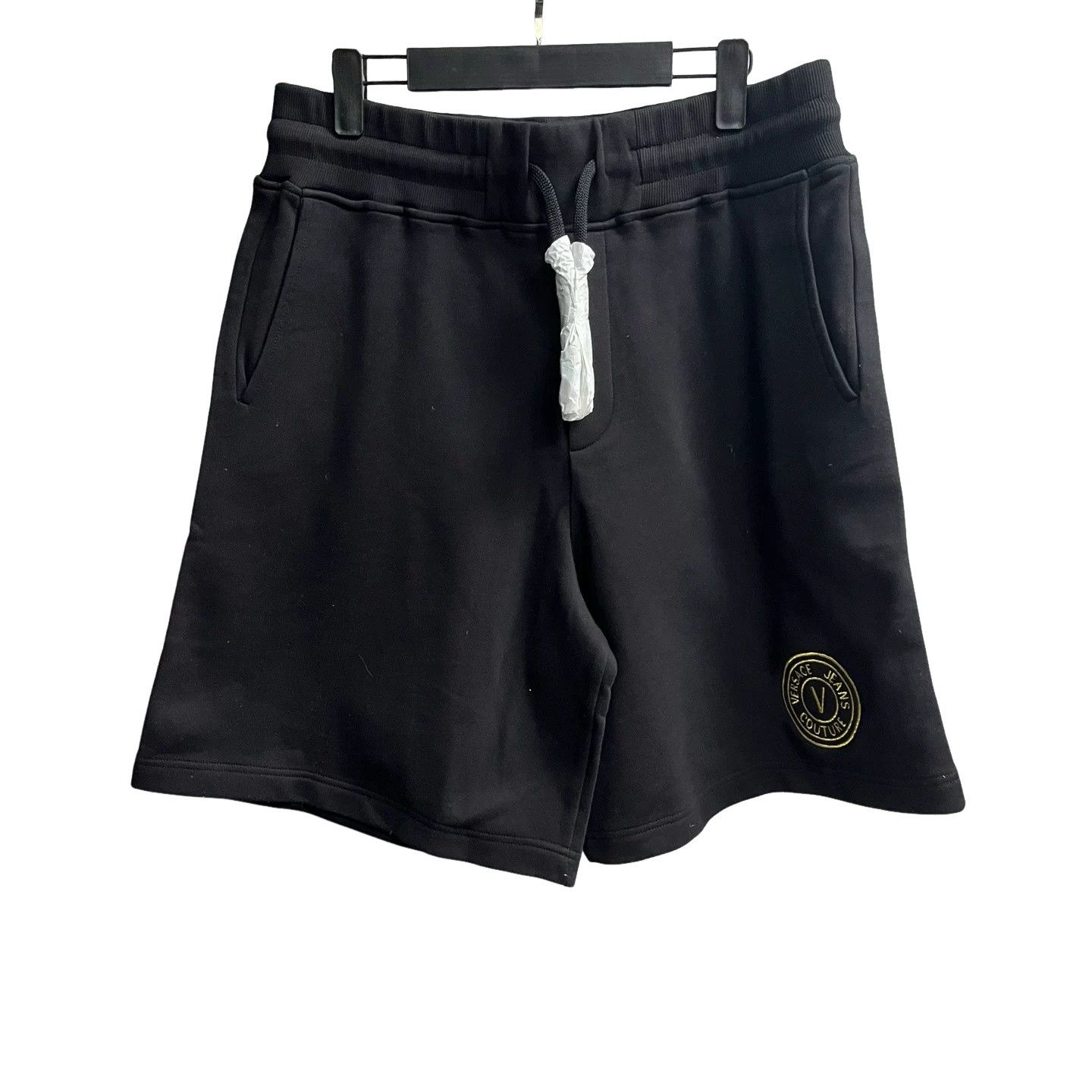 Versace Jeans Couture Versace Jeans Couture V-Logo Patch Sweat Shorts L Size US 34 / EU 50 - 1 Thumbnail