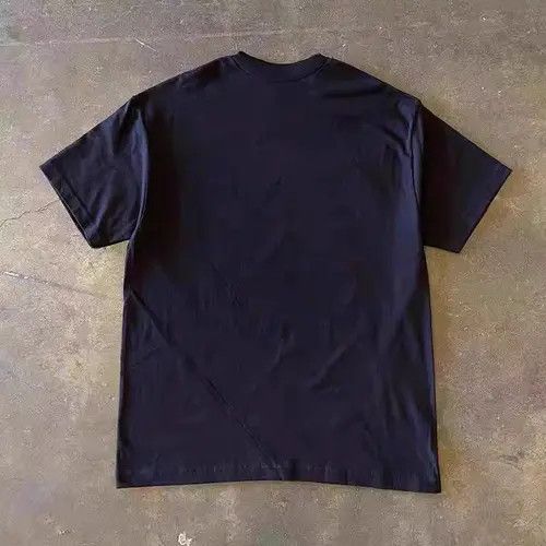 Vintage Black Loose Cat and Dog Printed Short Sleeve T-Shirt Size US L / EU 52-54 / 3 - 4 Thumbnail