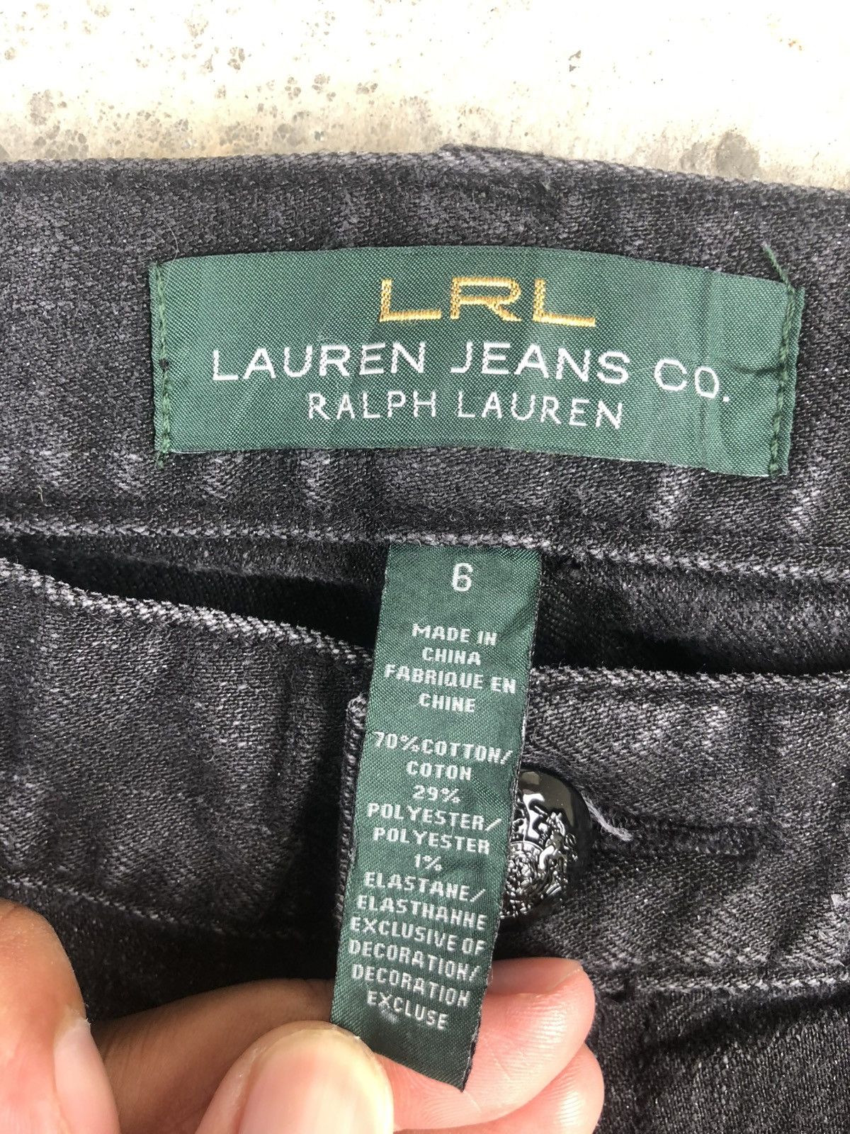 Lauren Ralph Lauren LRL Lauren Embroidered Snake Distressed Size US 30 / EU 46 - 14 Thumbnail