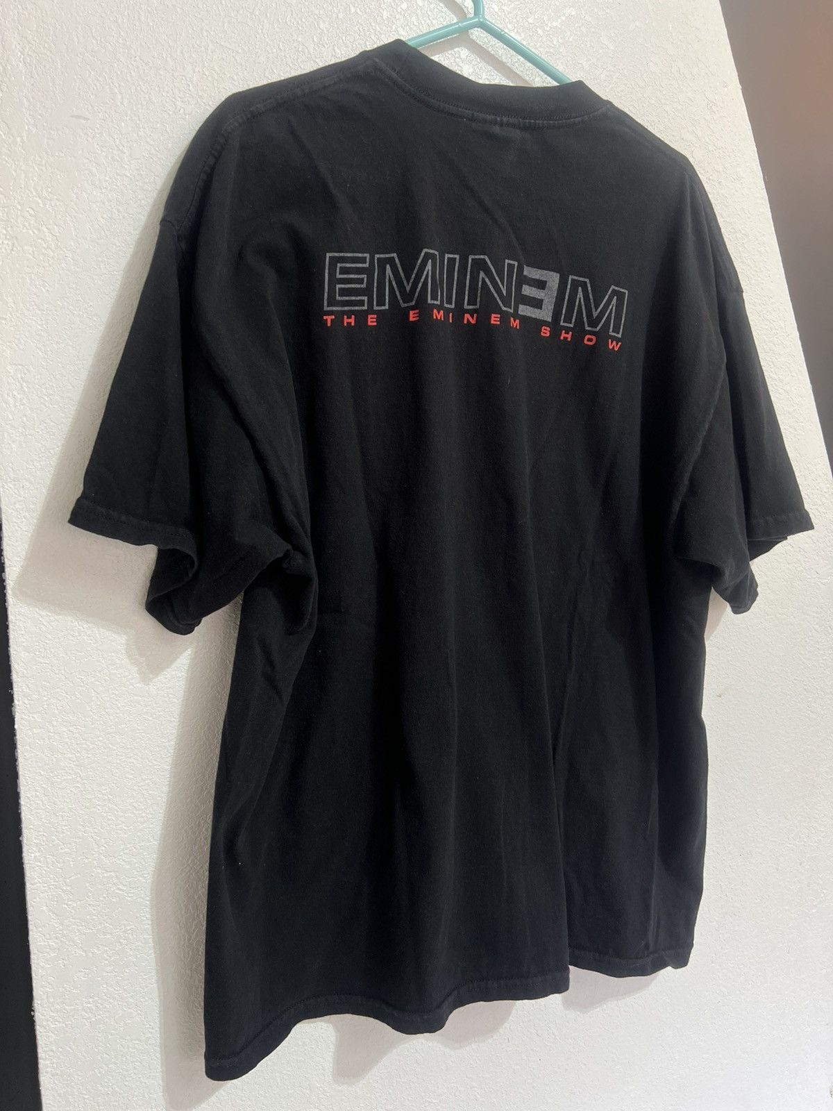 Vintage THE EMINEM SHOW 2002 vintage RAP TEE M&O Knits Promo 2xl Size US XXL / EU 58 / 5 - 10 Thumbnail