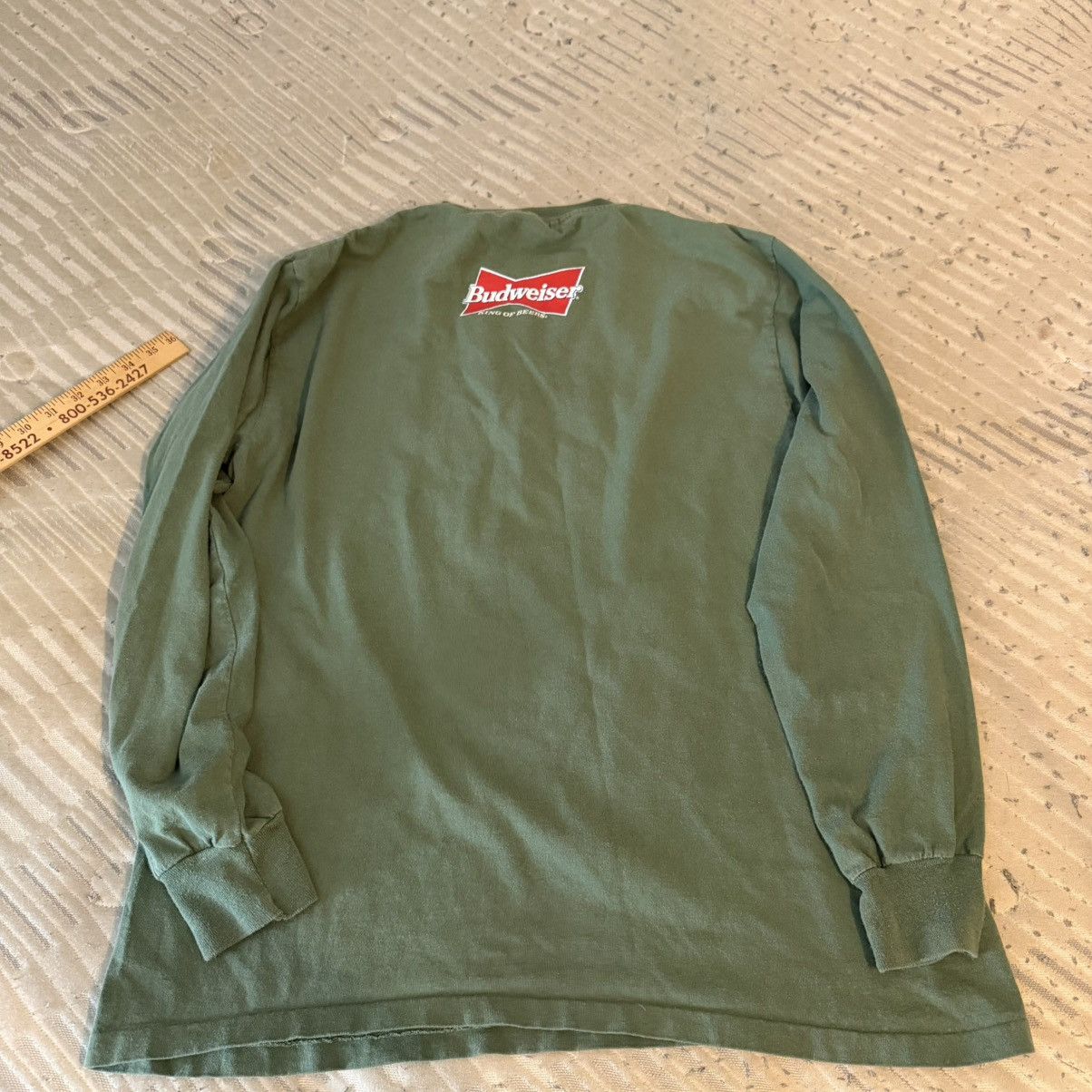 Budweiser Vintage Budweiser 1996 Frog Alligator Long Sleeve T shirt Size US XL / EU 56 / 4 - 8 Thumbnail