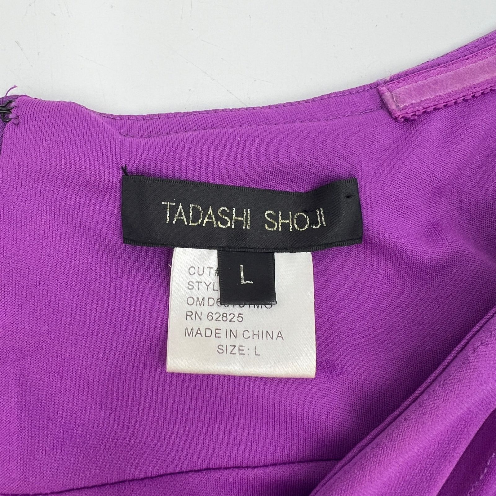 Tadashi Shoji Tadashi Shoji Purple Ombre Mini Sheath Dress Size L / US 10 / IT 46 - 3 Thumbnail