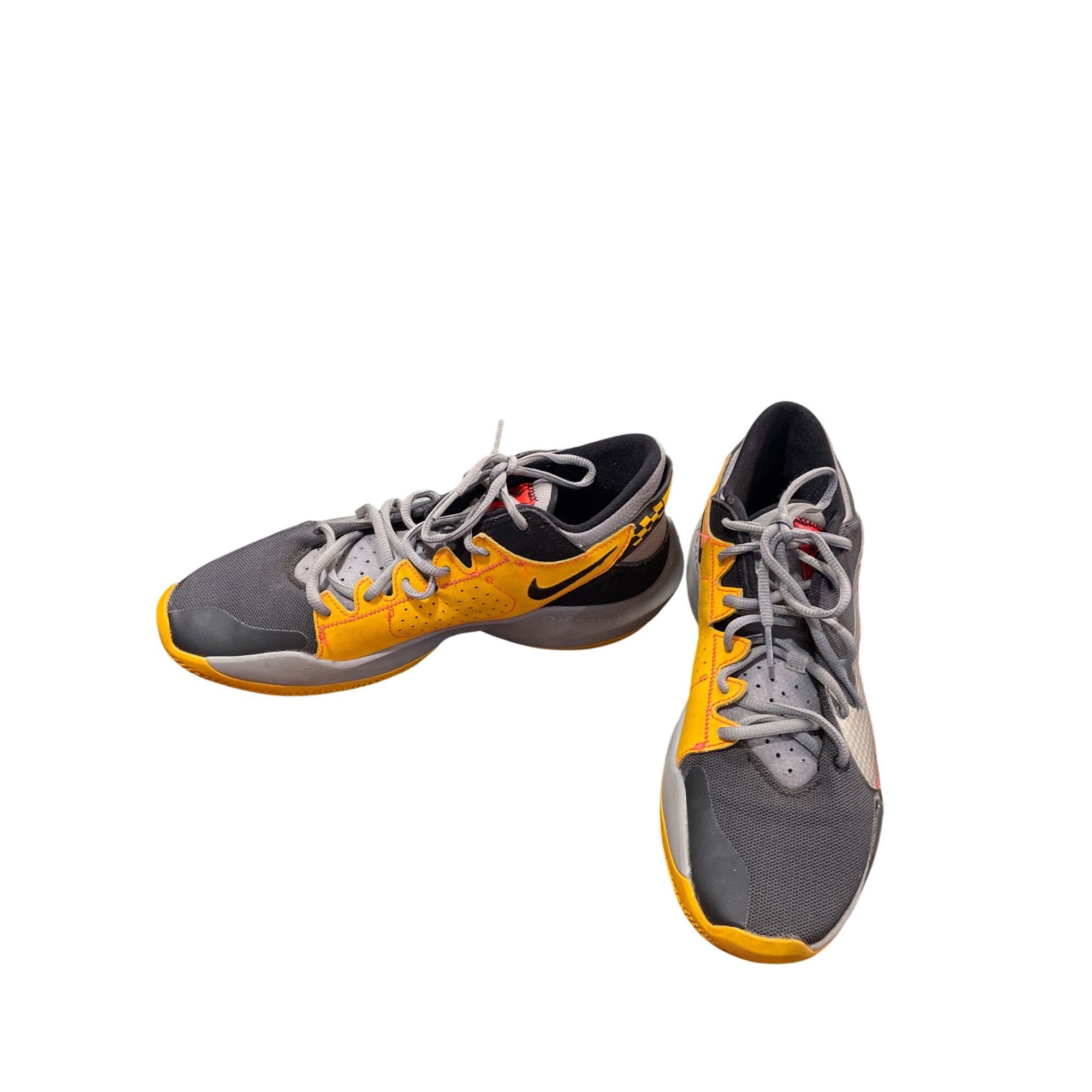 Nike Nike Zoom freak 2 taxi black silver leather mid BB sneakers Size US 10 / EU 43 - 2 Thumbnail