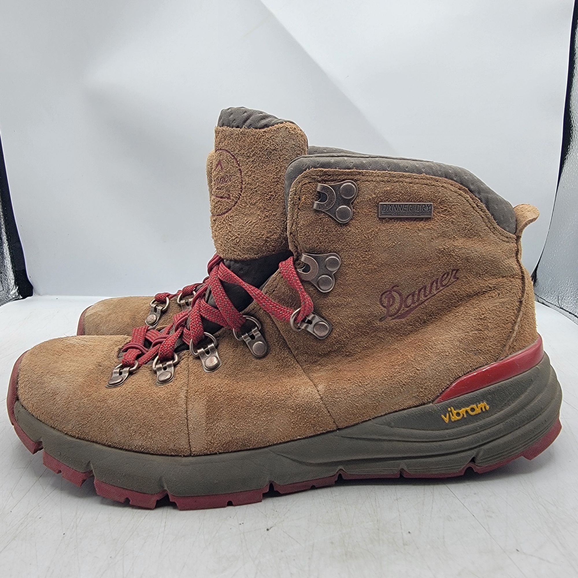 Danner Danner Mountain 600 Womens 7.5 Brown Hiking Boots Waterproof Size US 7.5 / IT 37.5 - 12 Thumbnail