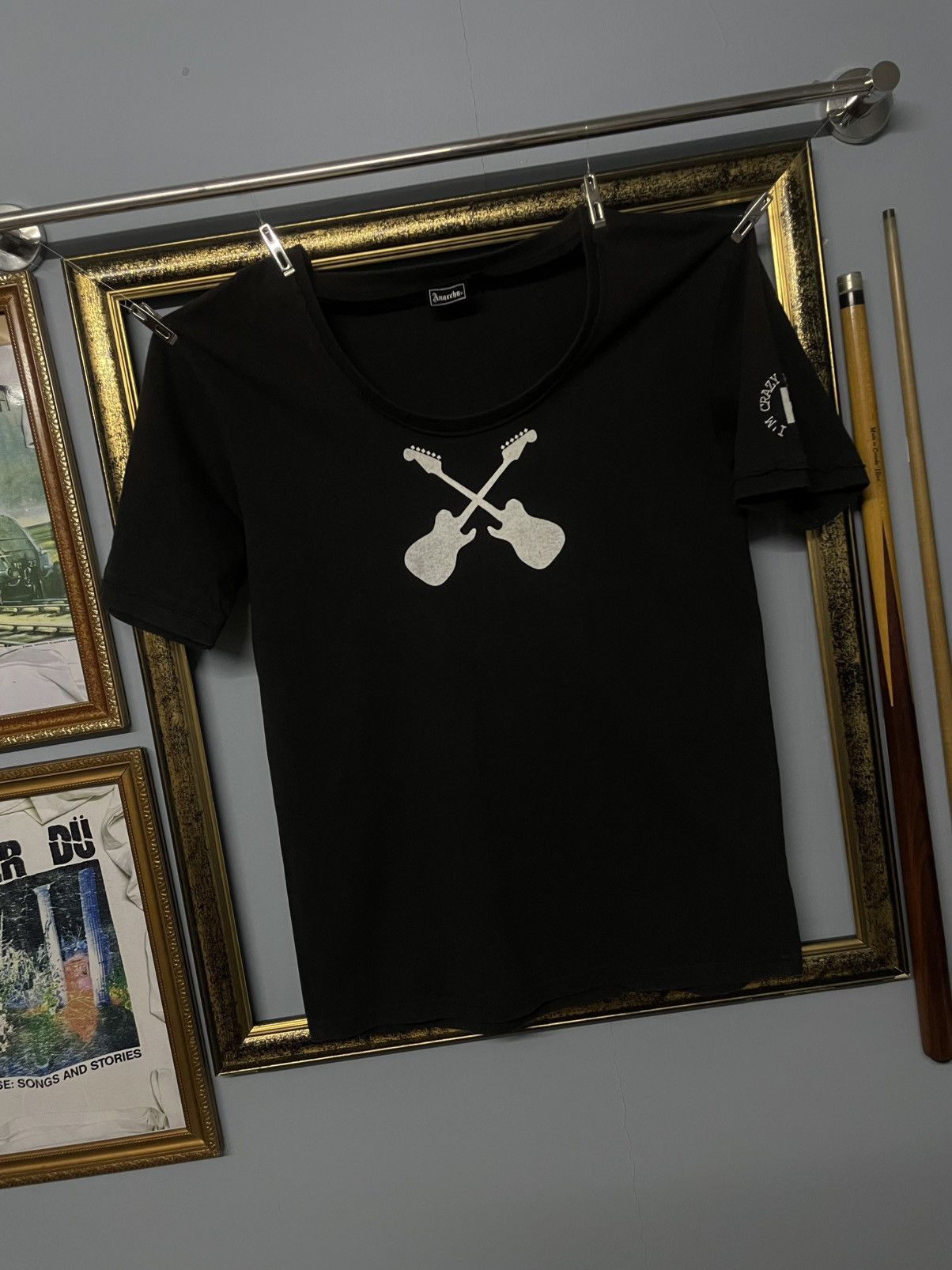 Designer × Japanese Brand × Vintage Vintage 90s Japan Designer Anarchy True Disorderly Punk Tee Size US S / EU 44-46 / 1 - 5 Thumbnail