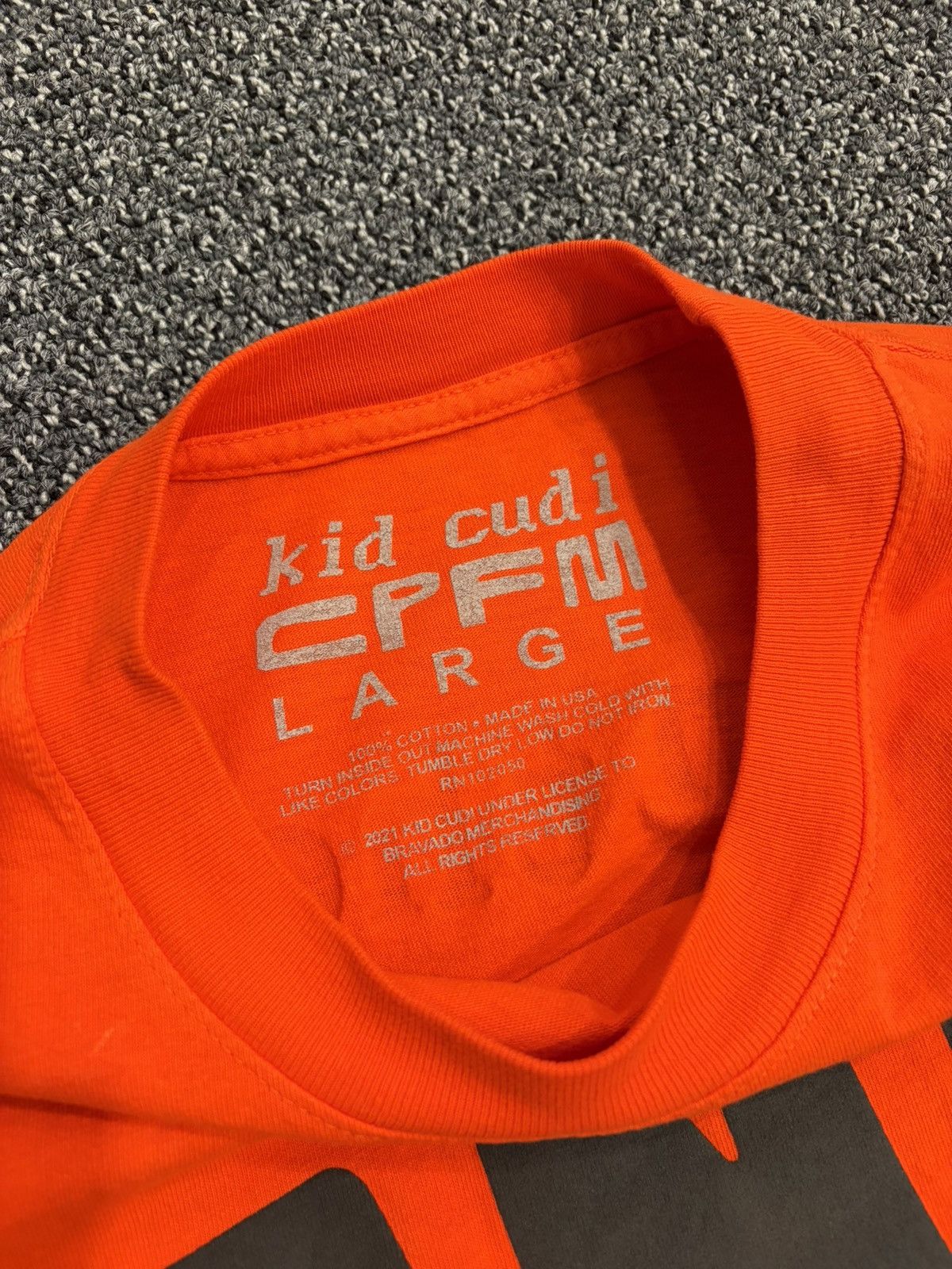 Cactus Plant Flea Market × Kid Cudi Kid Cudi x CPFM Man on the Moon L/S Tee Size US L / EU 52-54 / 3 - 3 Thumbnail