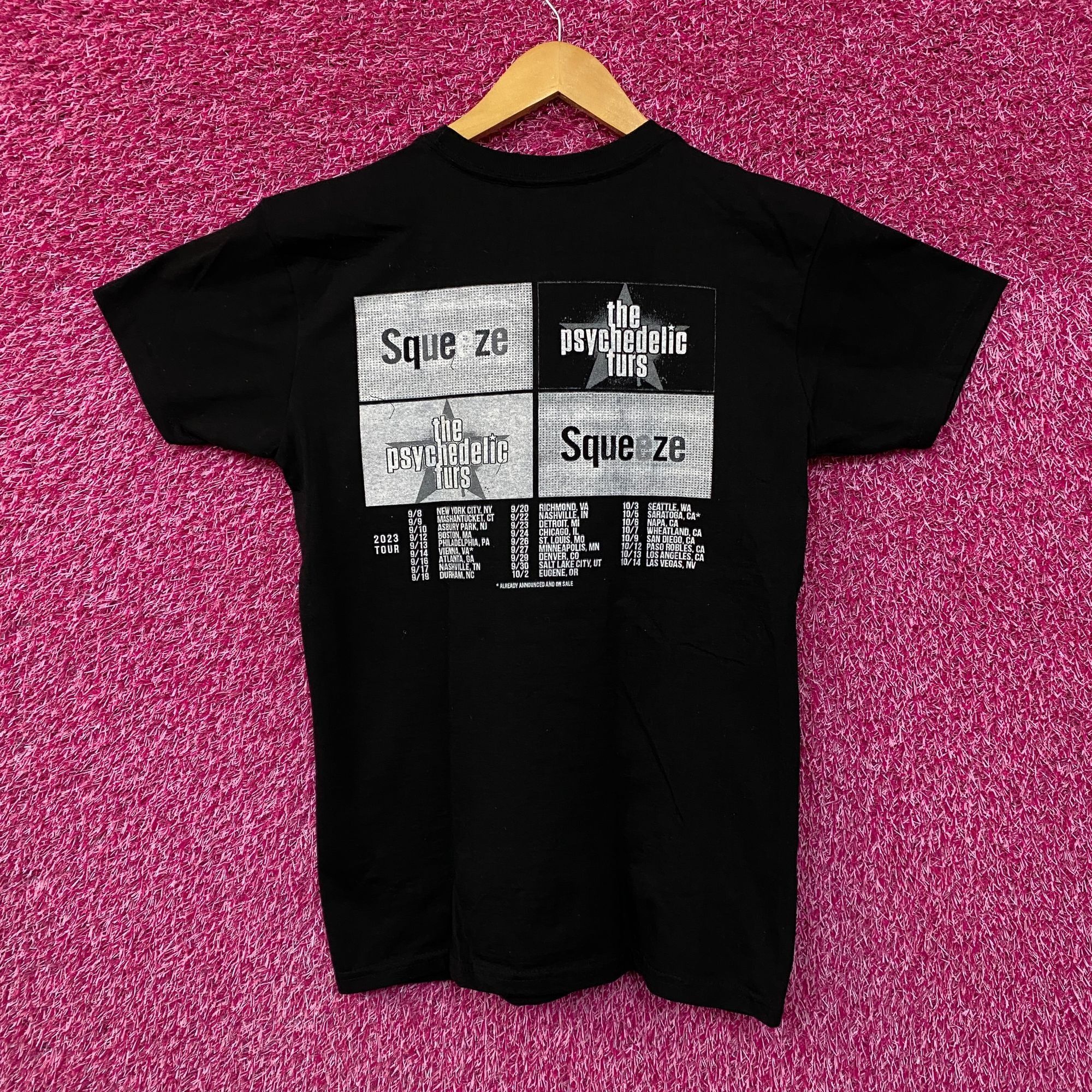 Band Tees Psychedelic Furs and Squeeze Rock Tour Tshirt size Small Size US S / EU 44-46 / 1 - 3 Thumbnail