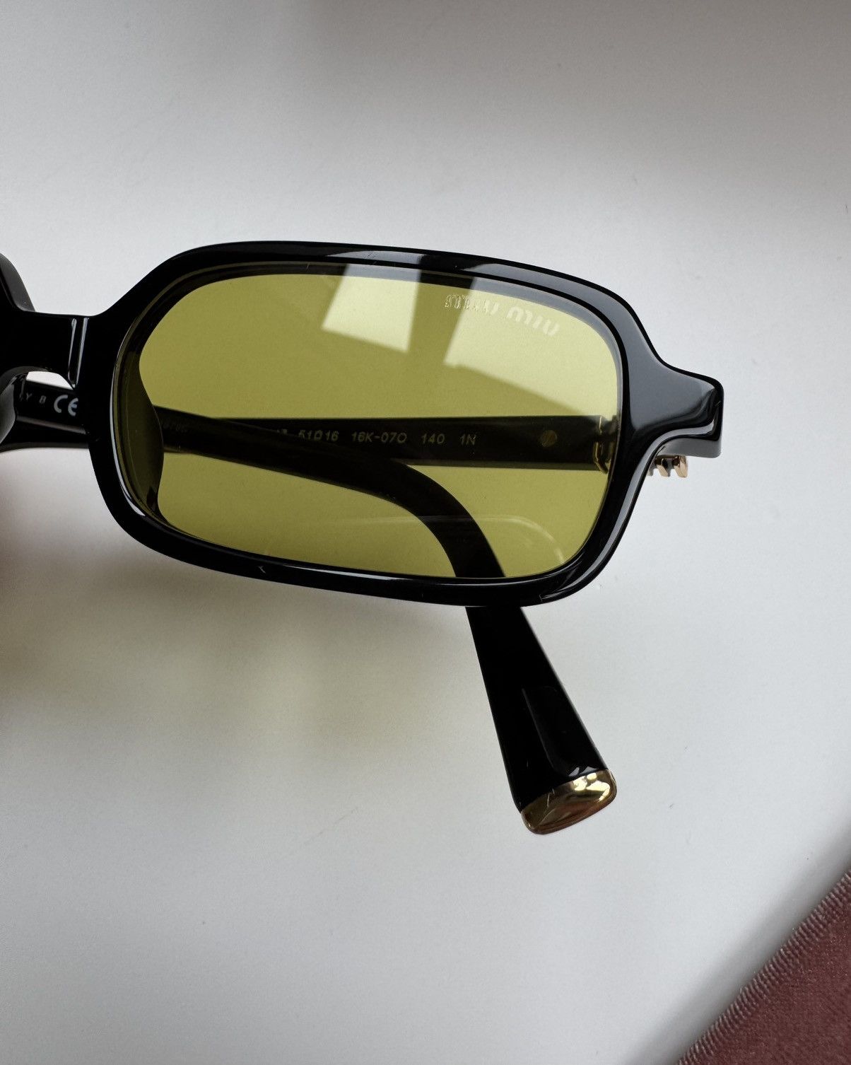 Miu Miu NEW Miu Miu sunglasses SMU 11ZS 16K-07O Size ONE SIZE - 5 Thumbnail