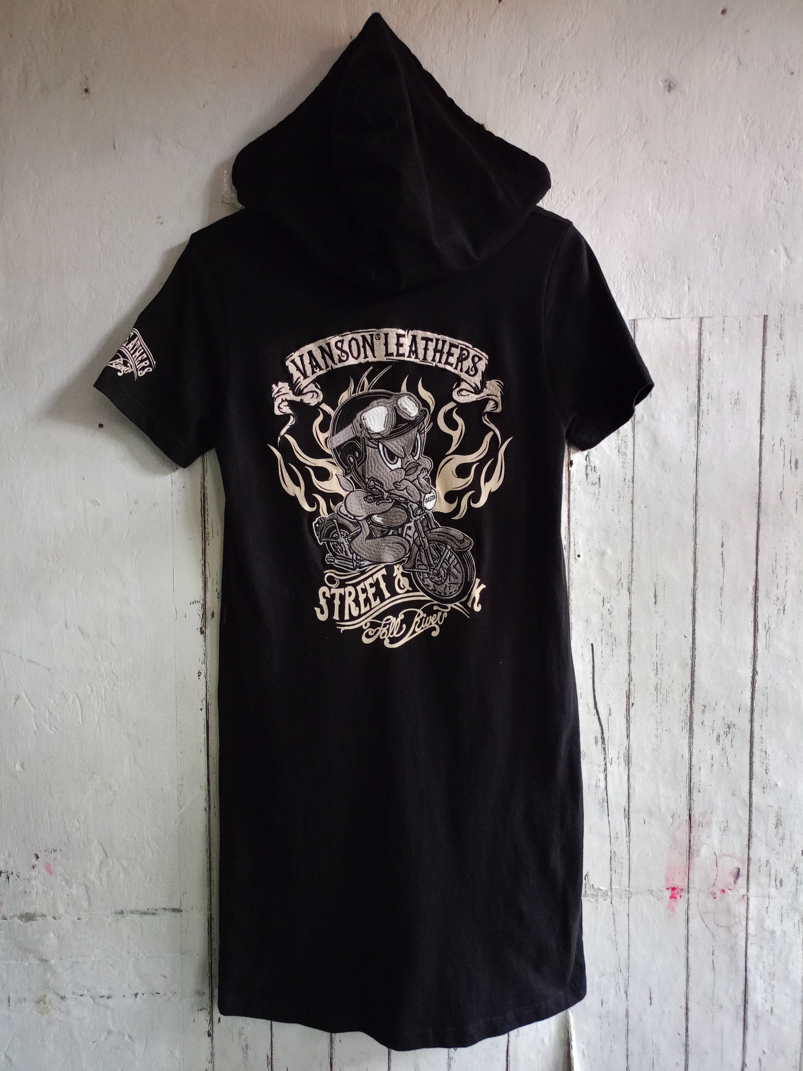 Japanese Brand × Vanson Leathers × Warner Bros Vanson x looney tunes Embroidered dress Size M / US 6-8 / IT 42-44 - 1 Thumbnail