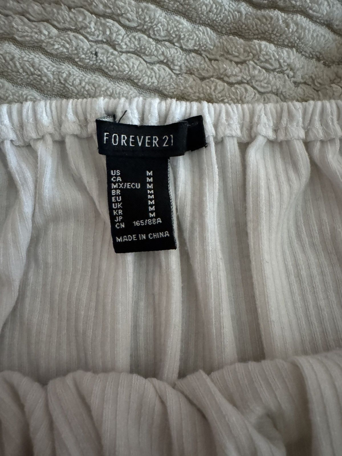 Forever 21 forever 21 white long sleeve Size S / US 4 / IT 40 - 2 Thumbnail