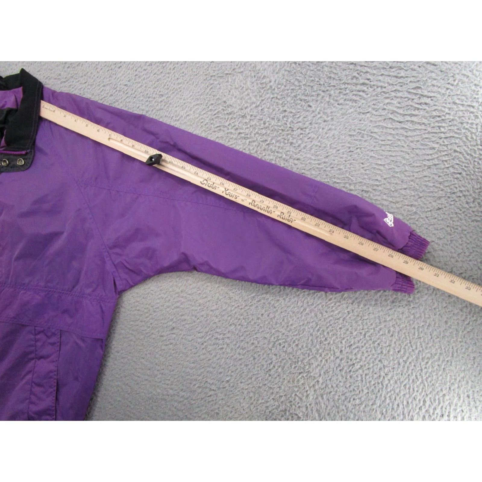 Vintage VTG 90s Easton Windbreaker Purple Track Jacket Mens M Nylon Baseball Long Sleeve Casual Sports Size US M / EU 48-50 / 2 - 7 Thumbnail