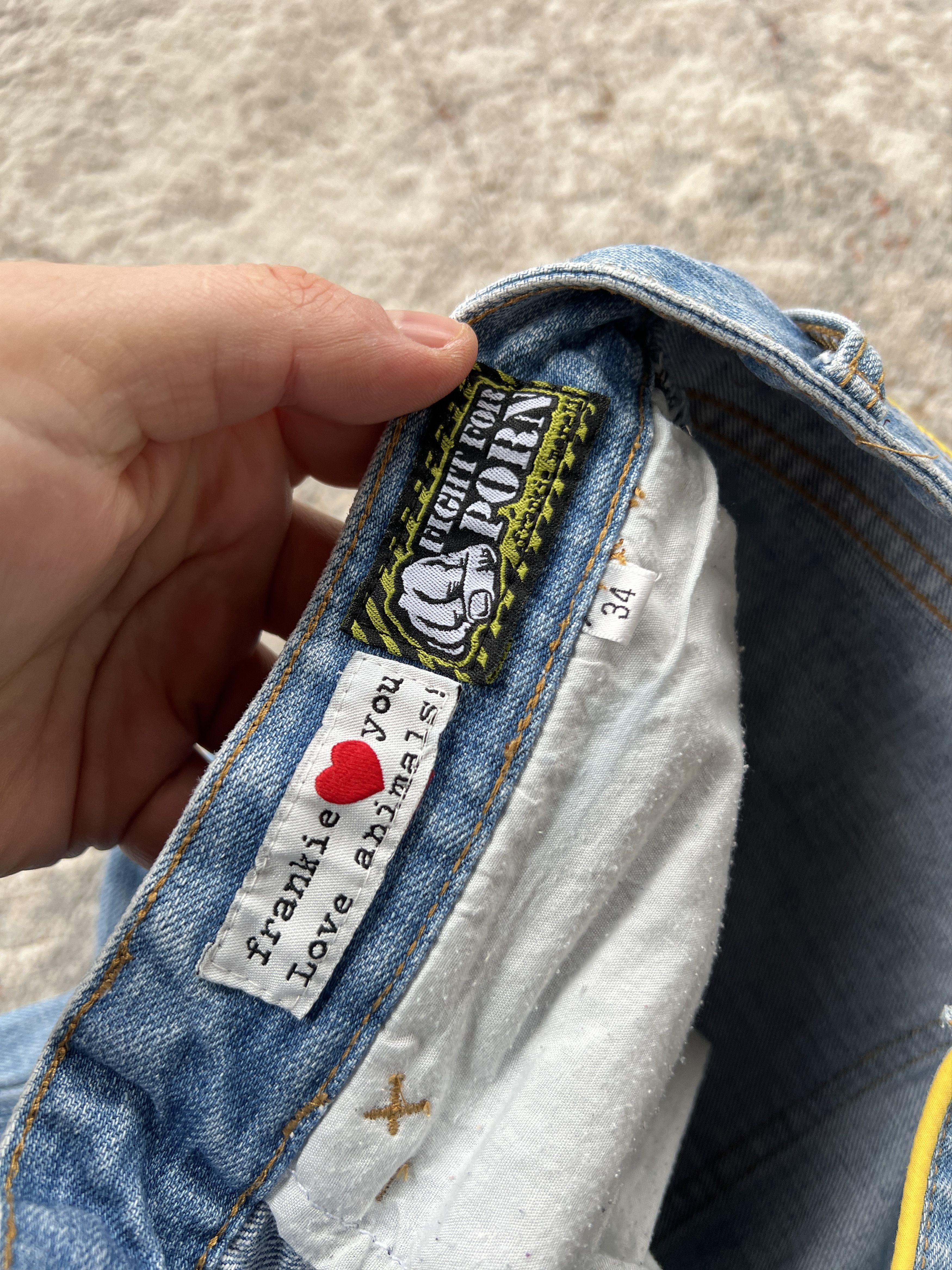 Frankie Morello Frankie Morello Rap Me! Vintage Denim Pants Size US 34 / EU 50 - 12 Thumbnail