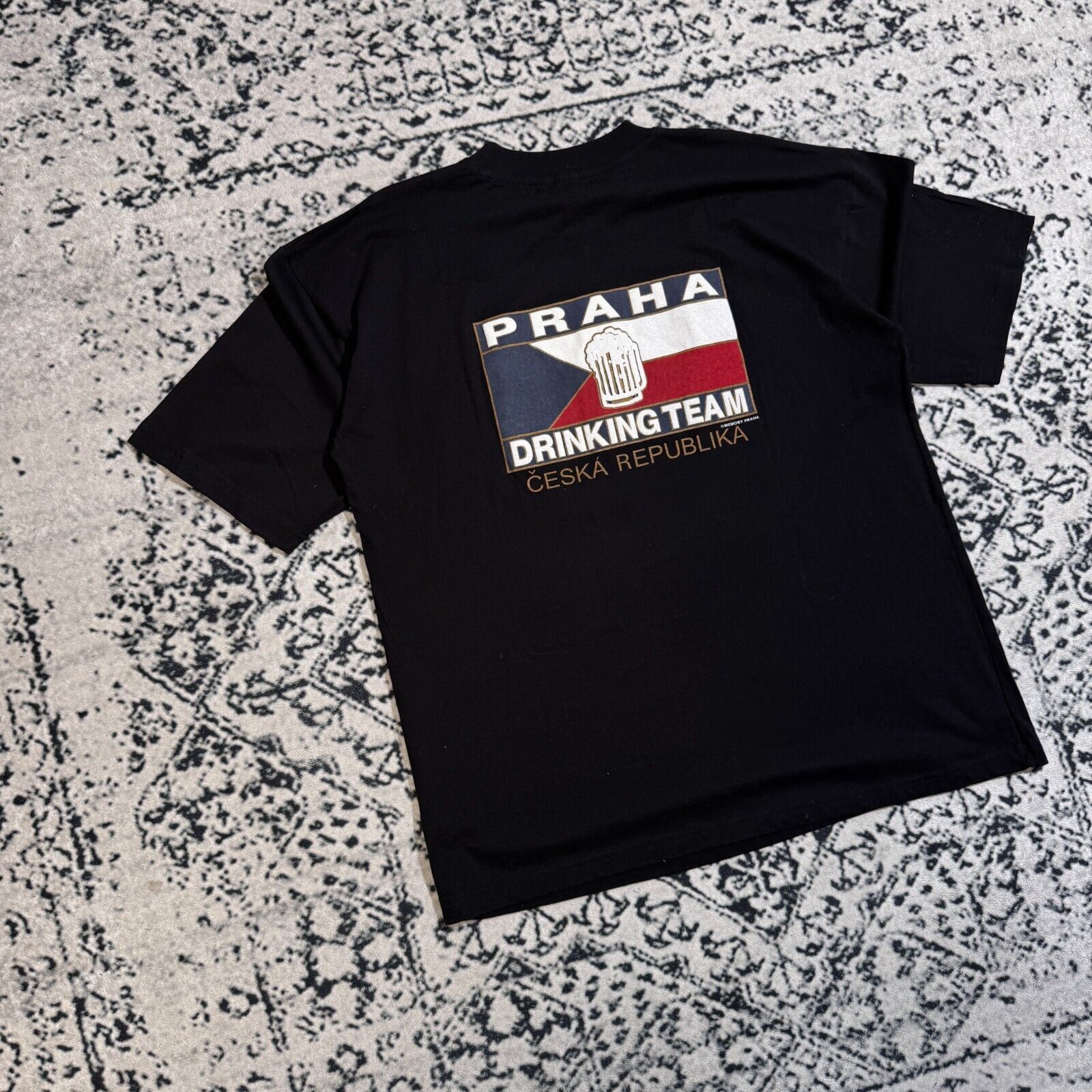 Vintage Vintage Unisex Black Cotton T-Shirt Size XL Nirvana Y2K Size US XL / EU 56 / 4 - 9 Thumbnail