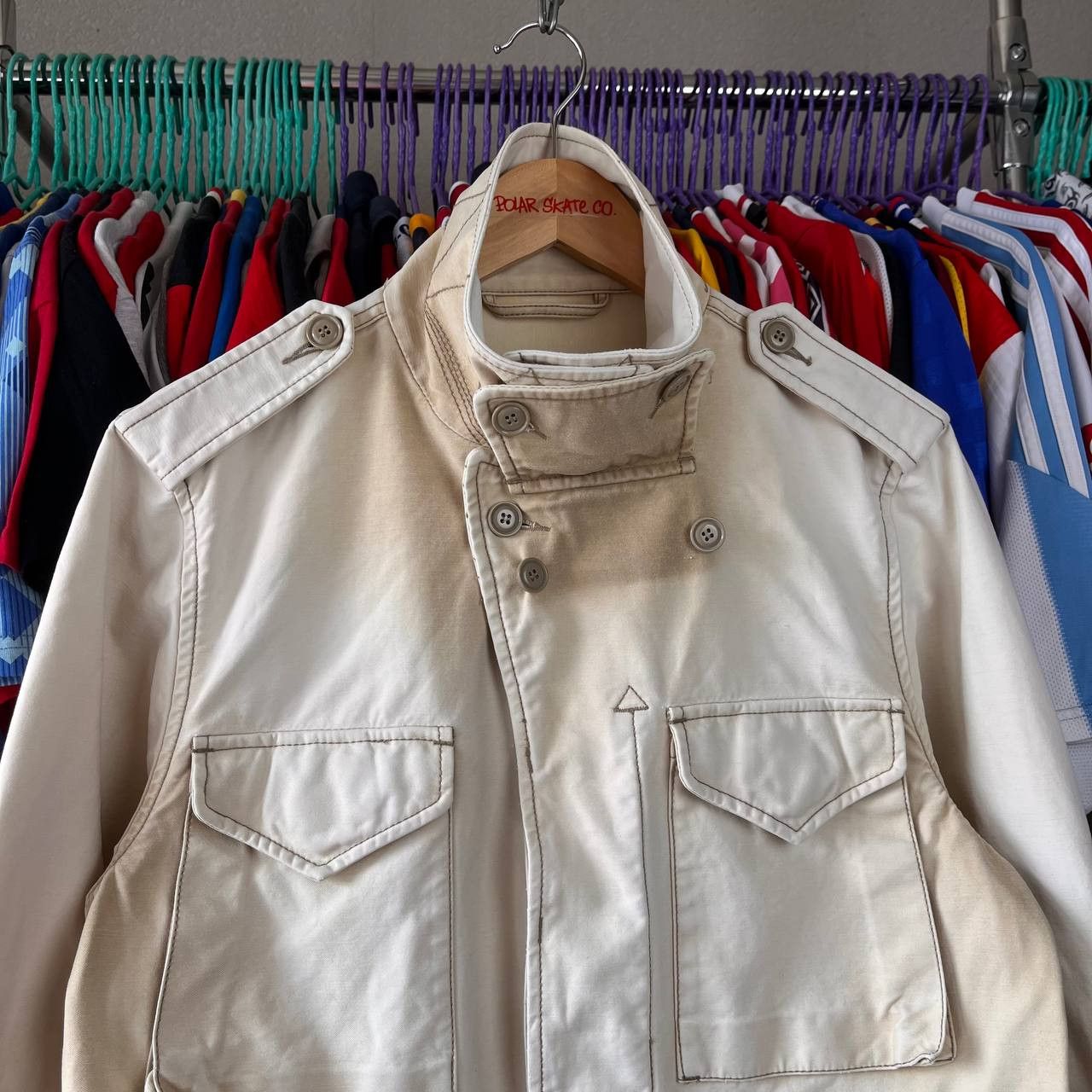Aspesi Alberto ASPESI M-65 Minifield Thermore Wool Lined Jacket Size US M / EU 48-50 / 2 - 7 Thumbnail