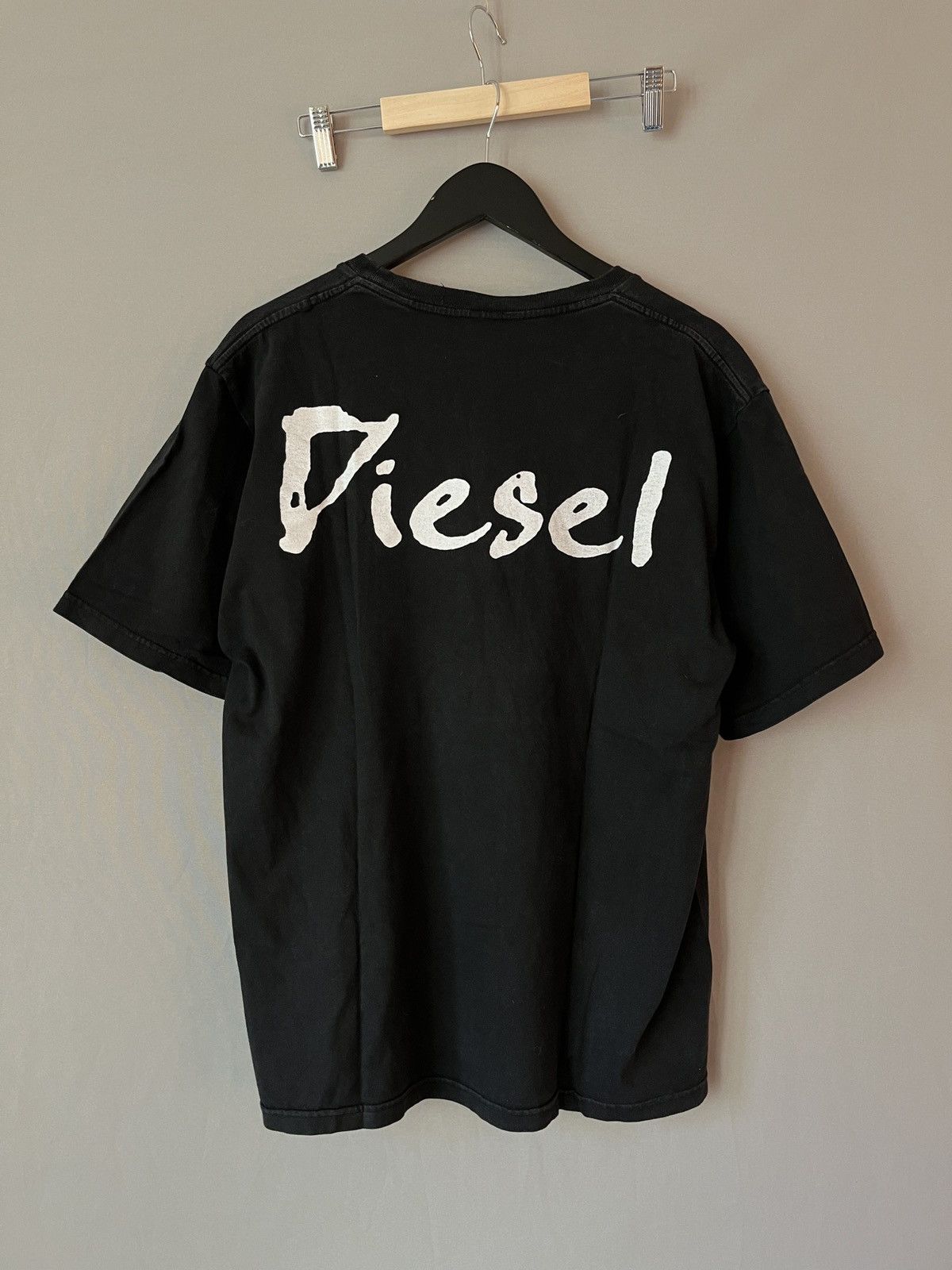 Diesel Diesel Vintage T-Shirt Big Logo Size US XL / EU 56 / 4 - 2 Thumbnail