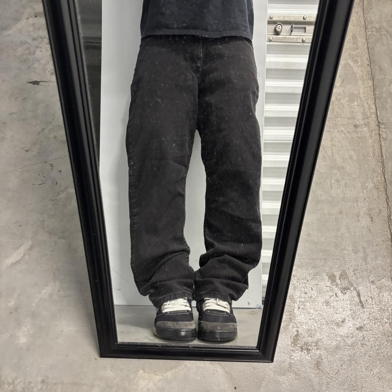 Vintage Crazy Vintage Y2K/2000s Grunge Black Essential Denim Jeans! 32x28 Size US 32 / EU 48 - 1 Thumbnail