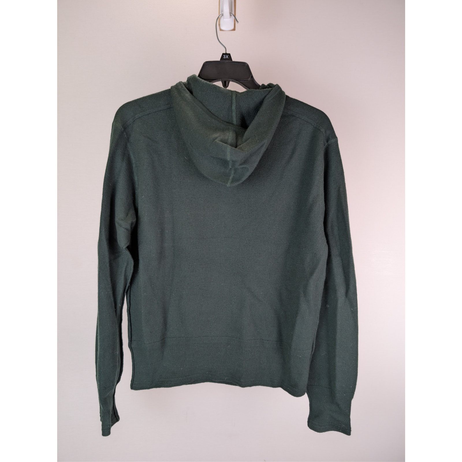Burberry o1rshd1 CC20 Wool half-zip sweater Hoodie in a green Size US M / EU 48-50 / 2 - 15 Thumbnail