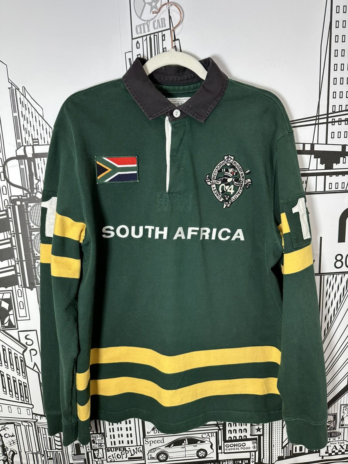 Rugby Ralph Lauren Rugby Ralph Lauren South Africa Kicker Crest Rugby Green L Size US L / EU 52-54 / 3 - 1 Thumbnail