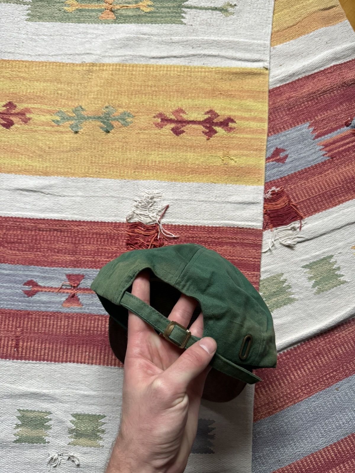 Vintage Vintage 90’s Swiss Sunfaded y2k Suede Japanese Hat Size ONE SIZE - 6 Thumbnail
