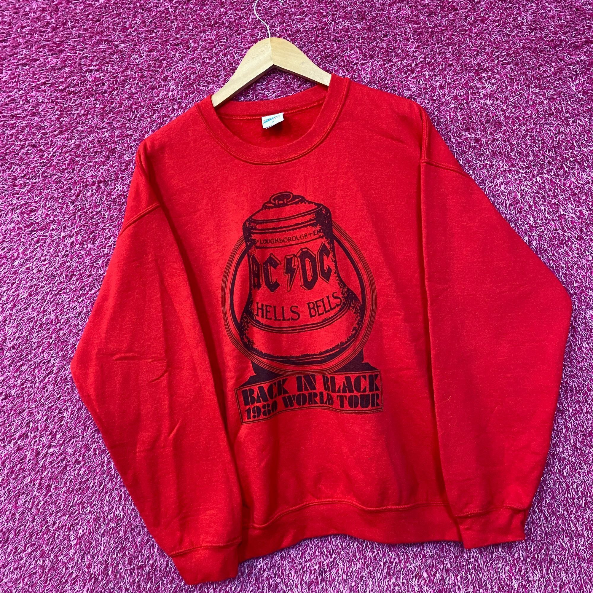 AC/DC AC/DC Hells Bells Back in Black 1980 World Tour Pullover Swe Size US M / EU 48-50 / 2 - 3 Thumbnail