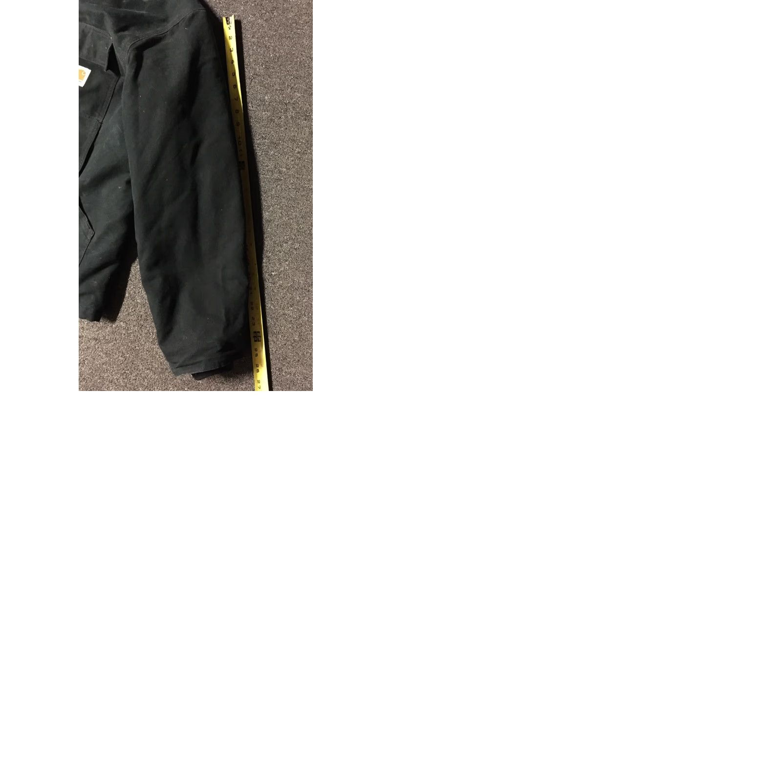 Carhartt VINTAGE Carhartt Chore Jacket 48 XXL Black Quilt Lined Distressed 90s 80s Grunge Biker Motorcycle Jacket Mens Carhartt Ridge Size US M / EU 48-50 / 2 - 9 Thumbnail