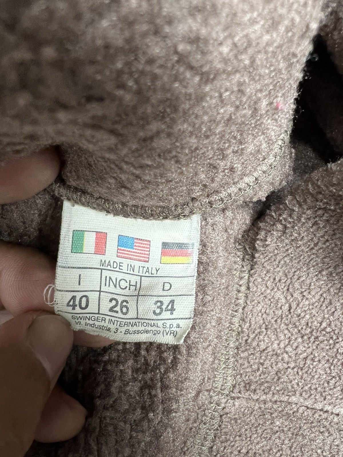 Fendi Vintage Fendi Jeans "Antistress" Fleece Pullover Size US M / EU 48-50 / 2 - 7 Thumbnail