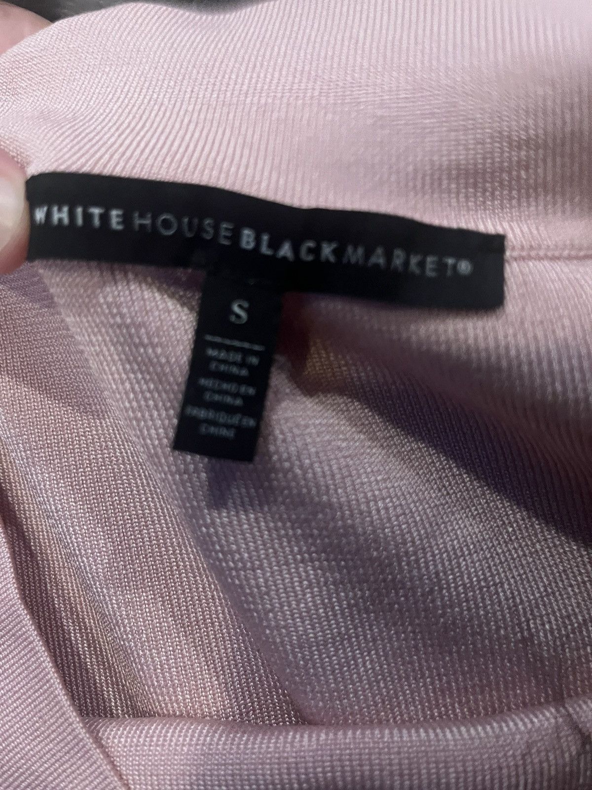 White House Black Market pink y2k off-shoulder top Size S / US 4 / IT 40 - 4 Thumbnail