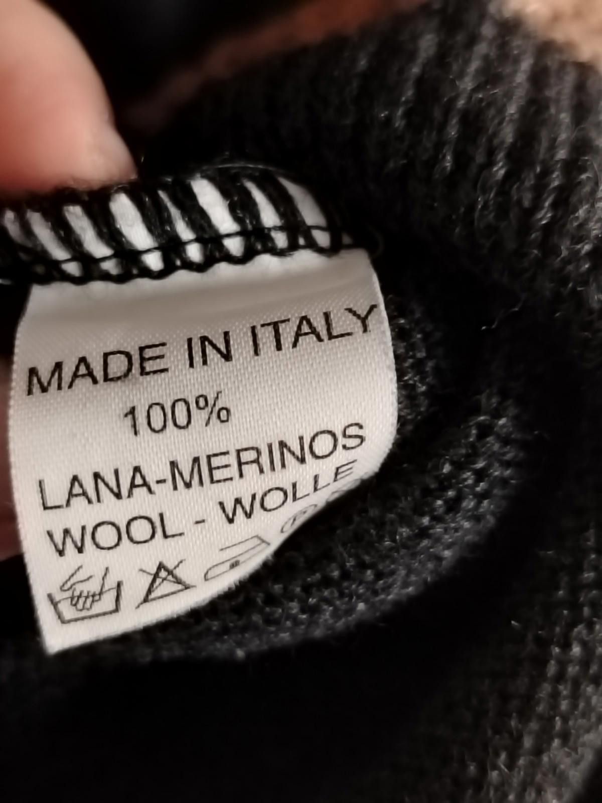 Other Vintage 90s PANCALDI & B Merino Wool Sweater Made in Italy Size US XL / EU 56 / 4 - 5 Thumbnail
