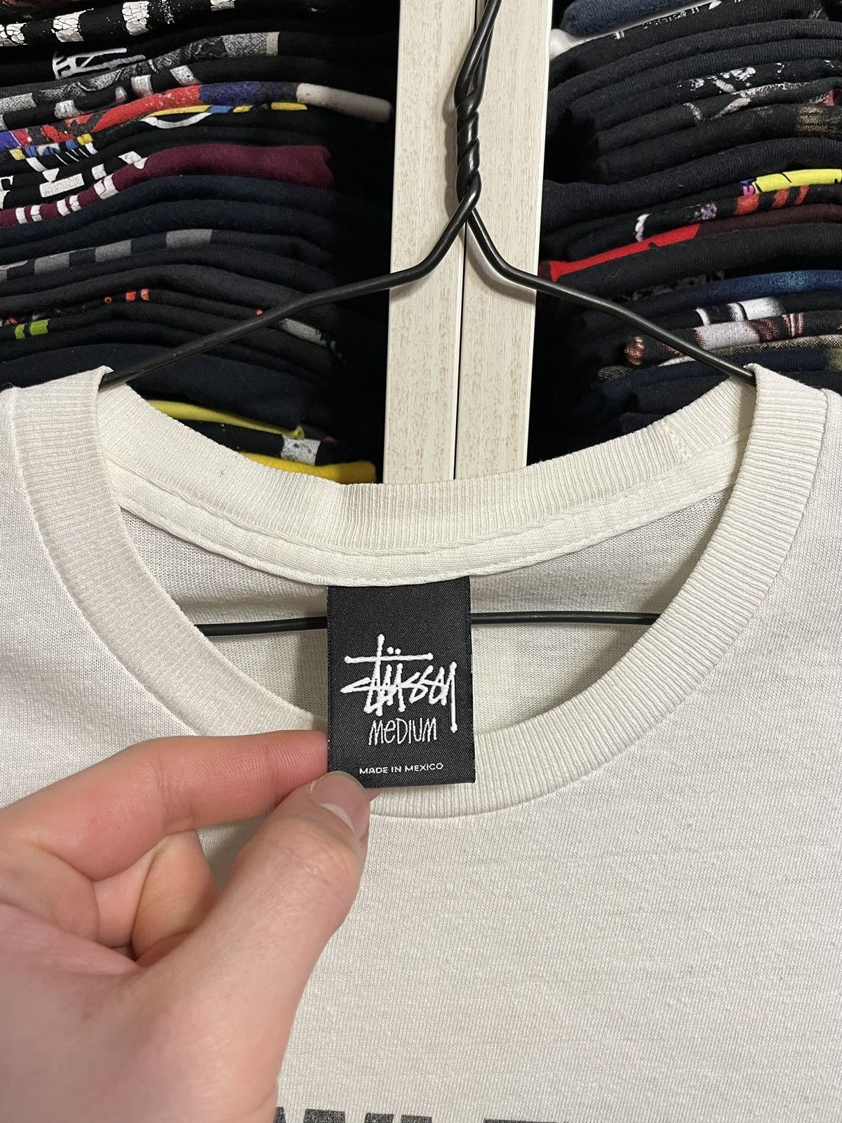 Stussy Vintage Y2K Stussy Knowledge Is King T-Shirt Size M White Size US M / EU 48-50 / 2 - 4 Thumbnail