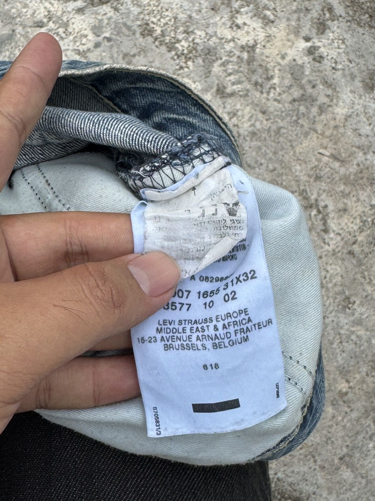Levi's Levis Engineered Denim Panys Washed Size US 30 / EU 46 - 10 Thumbnail