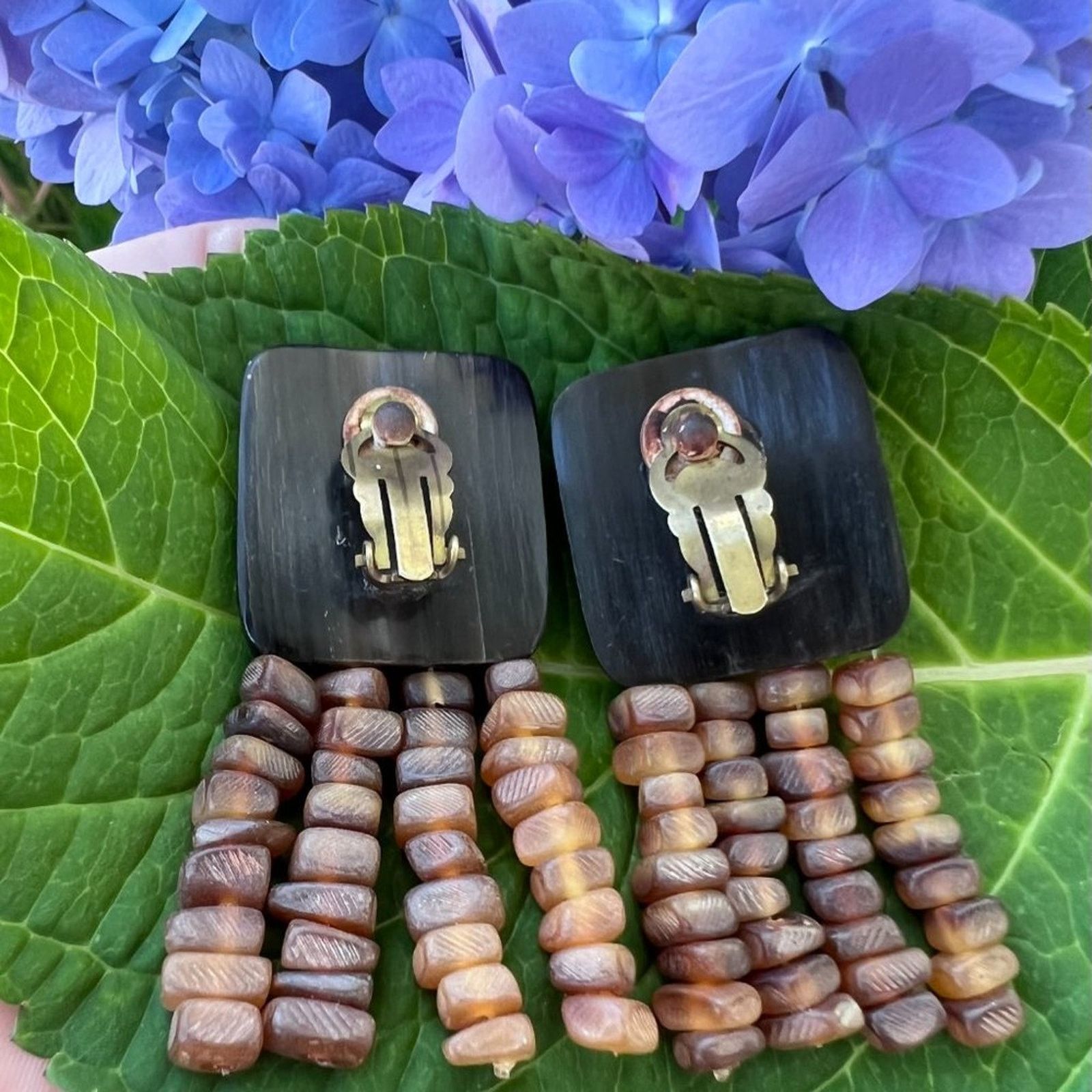 & Other Stories Vintage - Signed - Gerda Lynngaard Monies Drop Earrings Size ONE SIZE - 2 Thumbnail