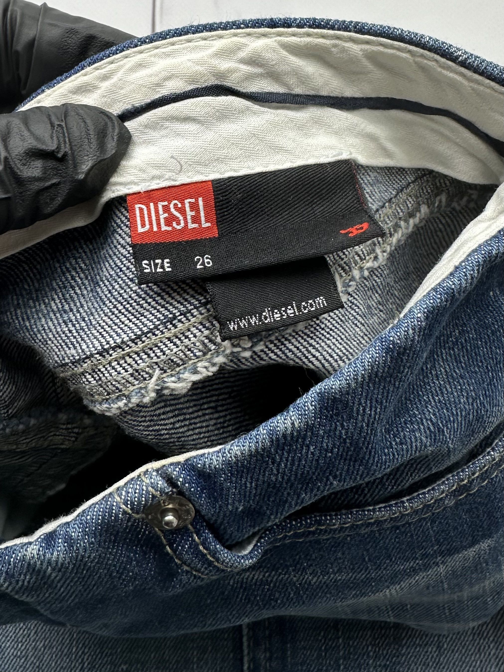 Diesel Diesel Vintage Midi Skirt (B63) Size 26" / US 2 / IT 38 - 4 Thumbnail