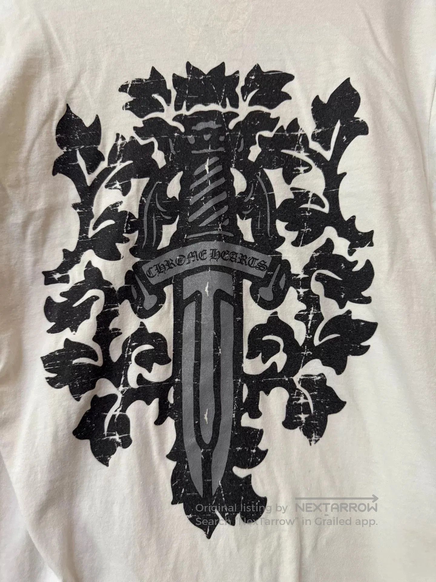 Chrome Hearts Chrome Hearts White Vine Sword Short Sleeve. Size S / US 4 / IT 40 - 2 Thumbnail