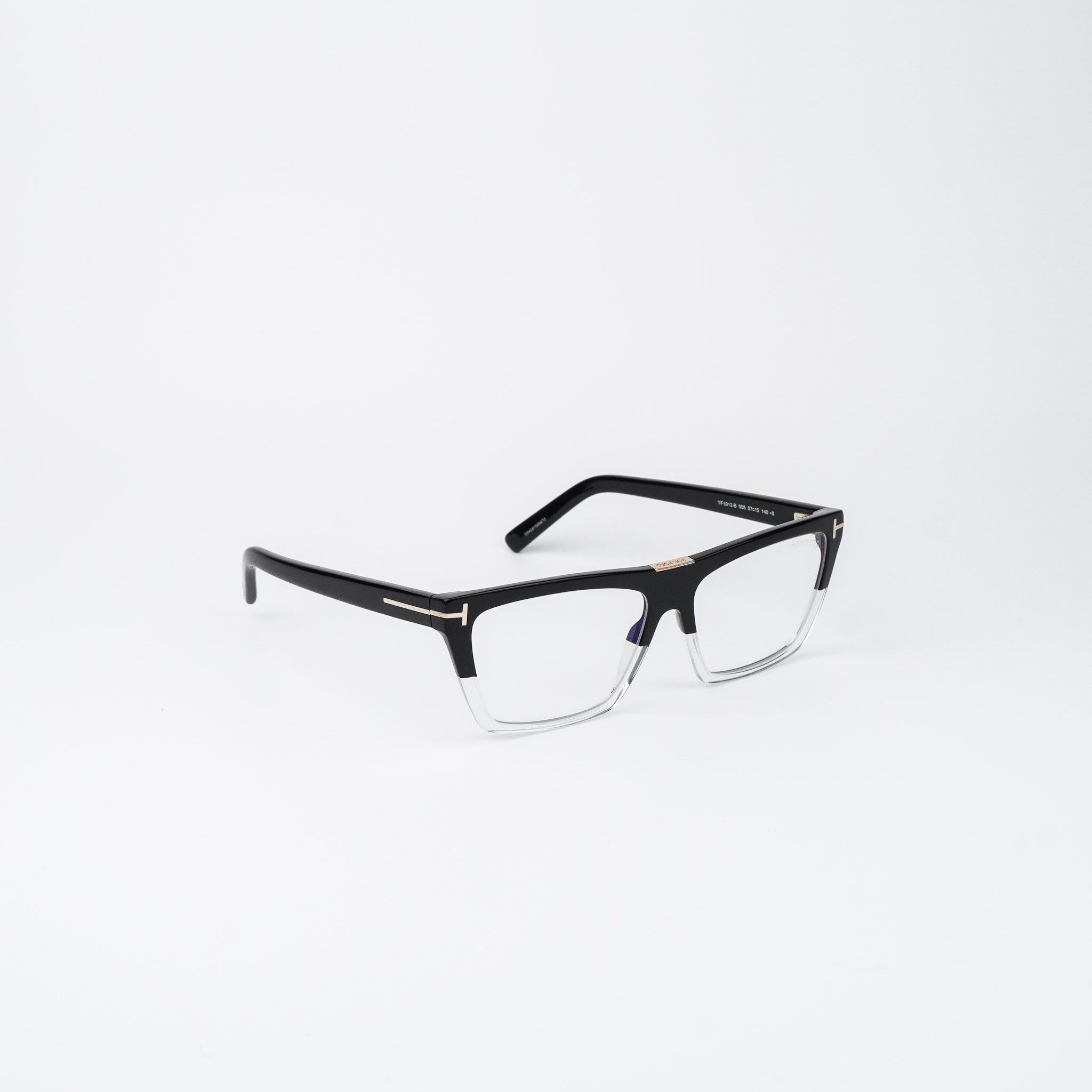 Tom Ford Tom Ford Women Eyeglasses Cat Eye FT5912-B 005 NEW AUTHENTIC Size ONE SIZE - 2 Thumbnail
