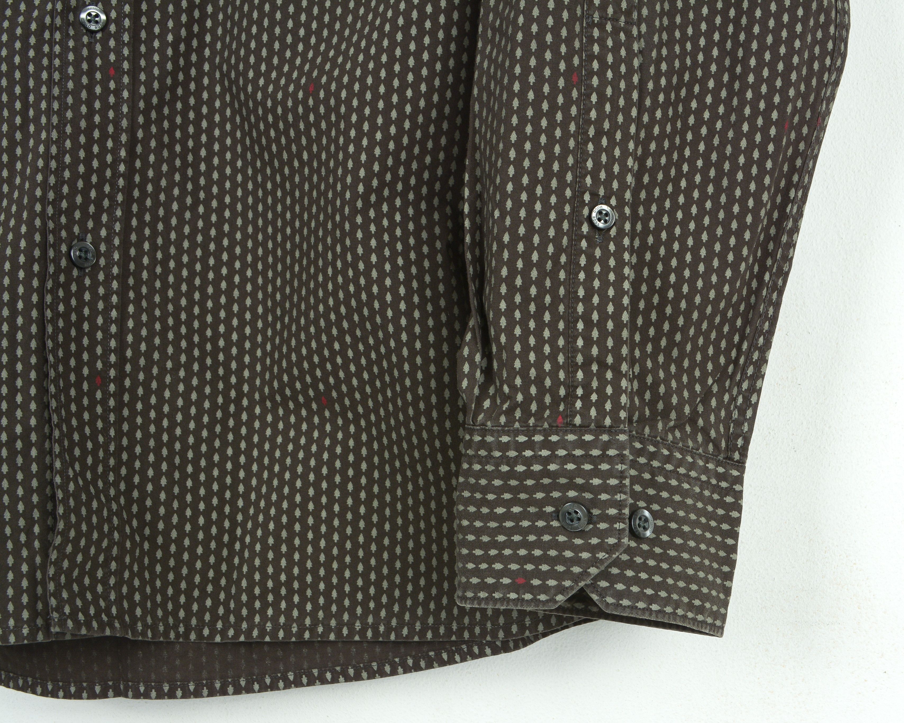 Hugo Boss Elisha M Slim Fit Over Shirt Long Sleeved Button Up Casual Size US M / EU 48-50 / 2 - 3 Thumbnail