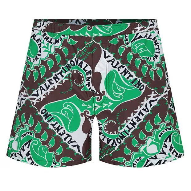 o1g2r1mq0824 Bandana Swimming Shorts in Multicolor