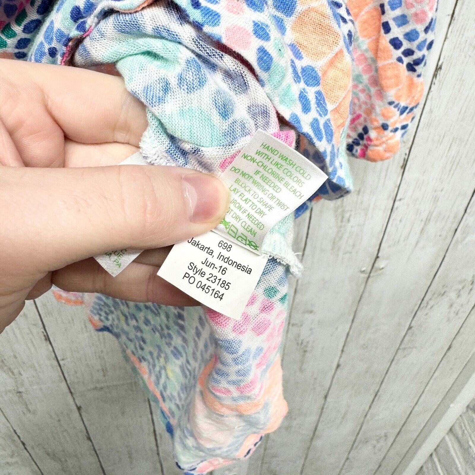 Lilly Pulitzer LILLY PULITZER S 100% Linen Tropical Pink Floral Long Sleeve Size S / US 4 / IT 40 - 4 Thumbnail
